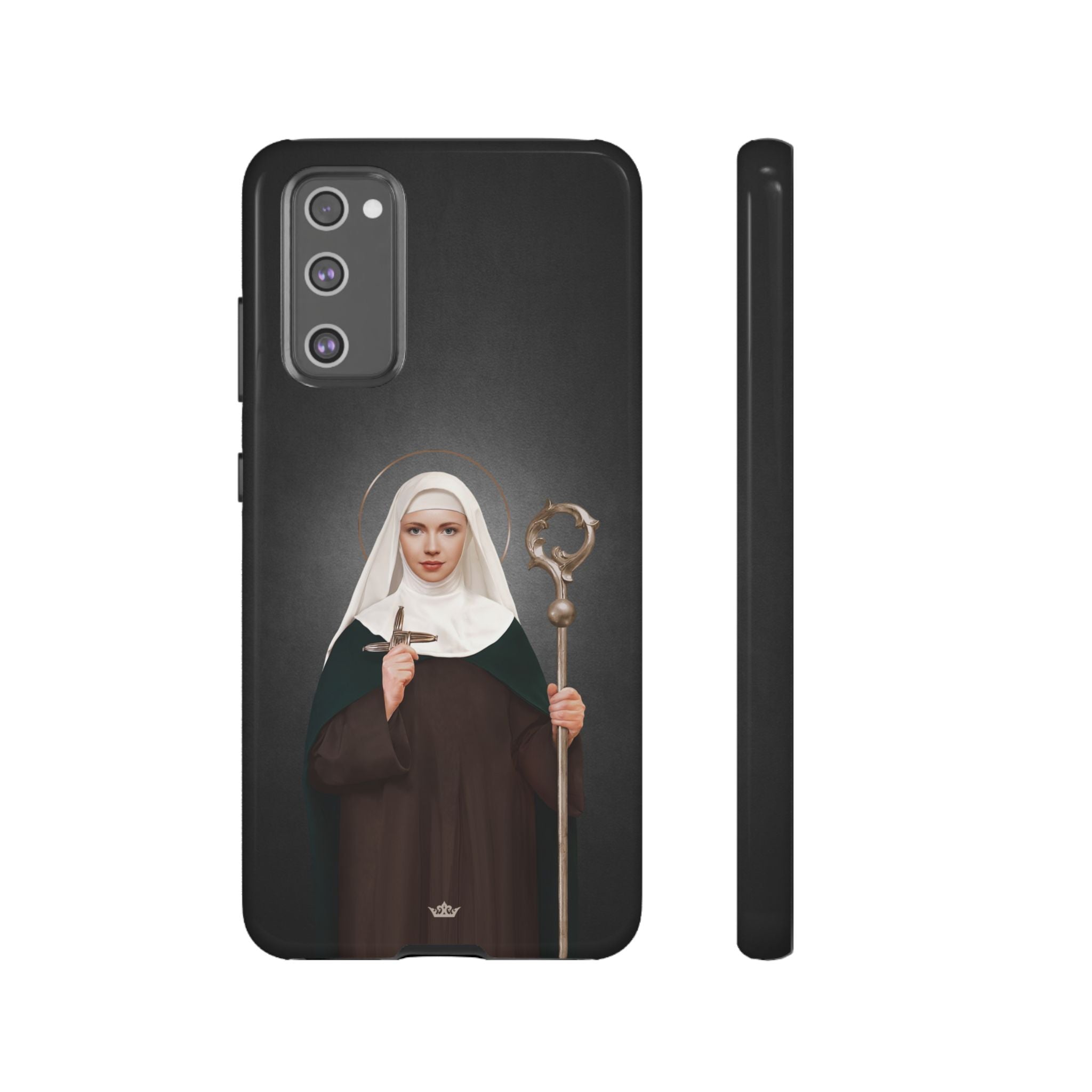 St. Brigid of Ireland Hard Phone Case (Dark)