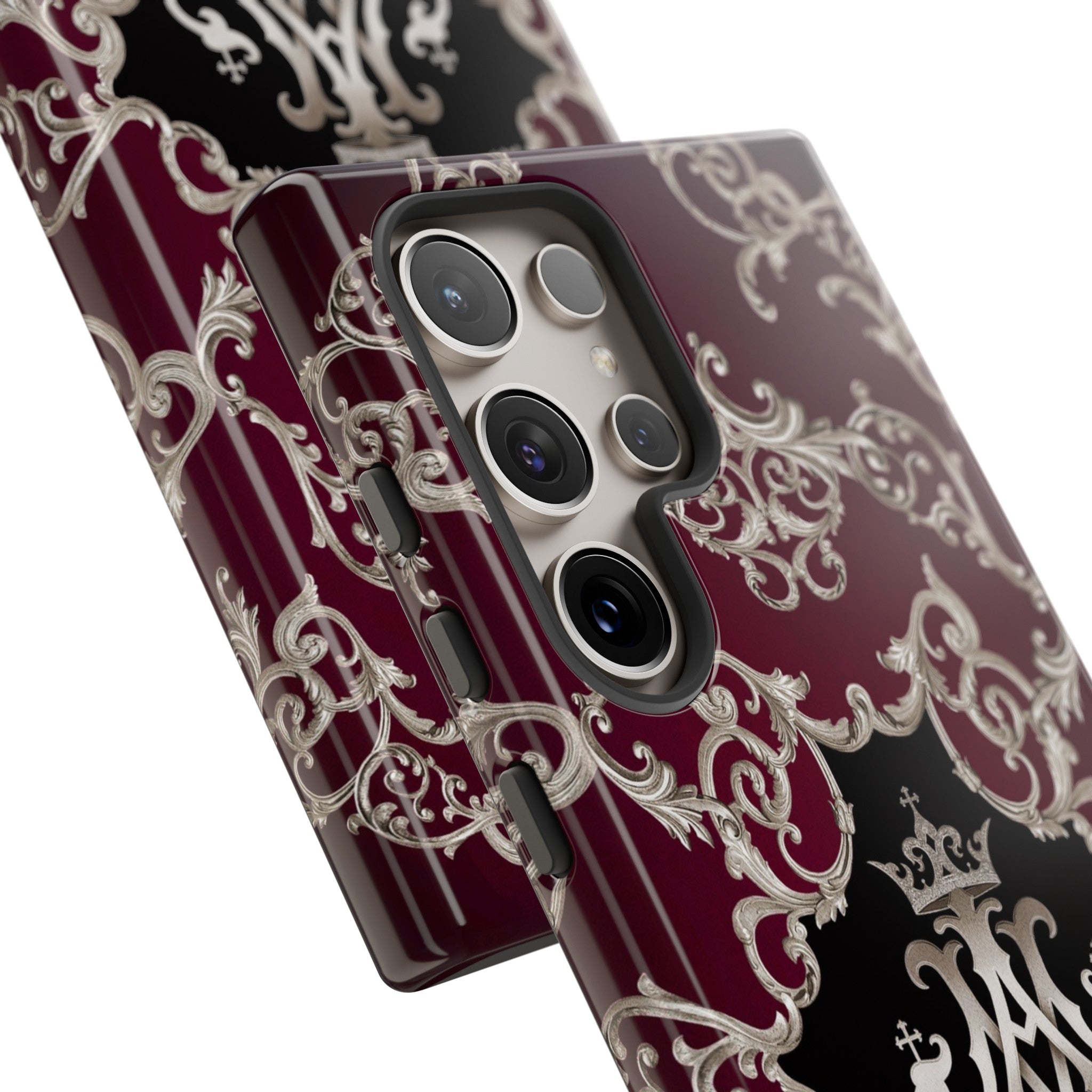 Ave Maria Hard Phone Case (Baroque Mahogany)