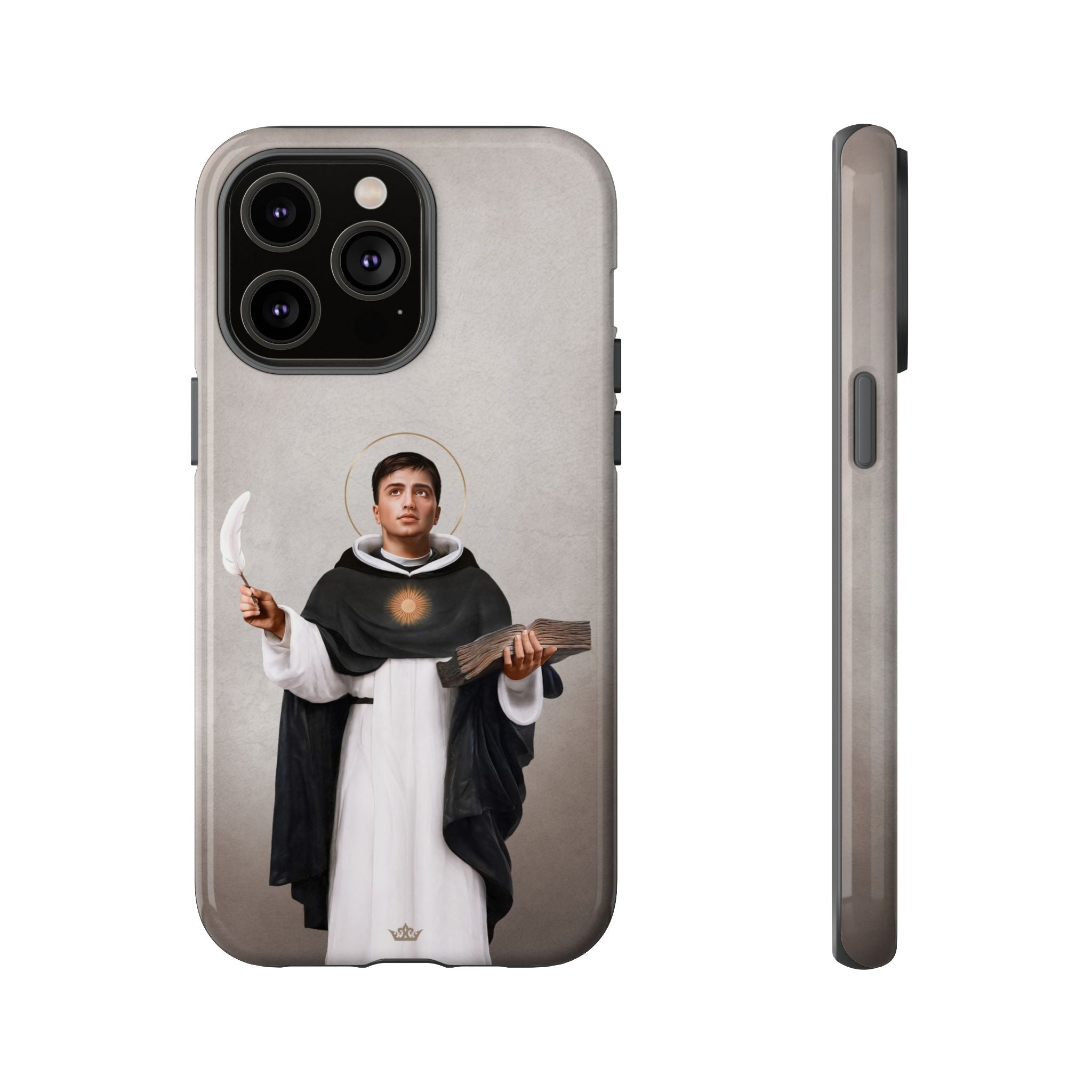 St. Thomas Aquinas Hard Phone Case (Light)