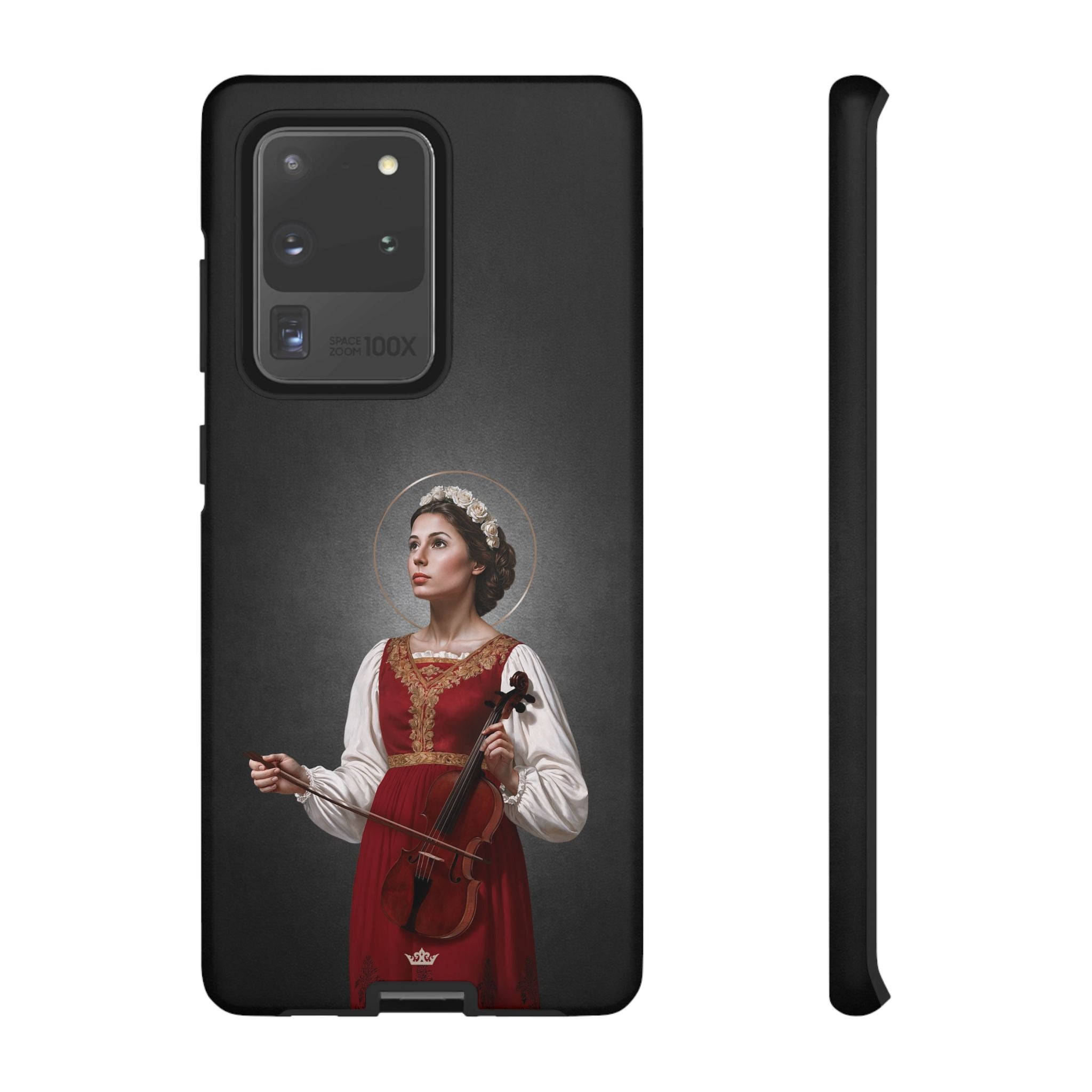 St. Cecilia Hard Phone Case (Dark)