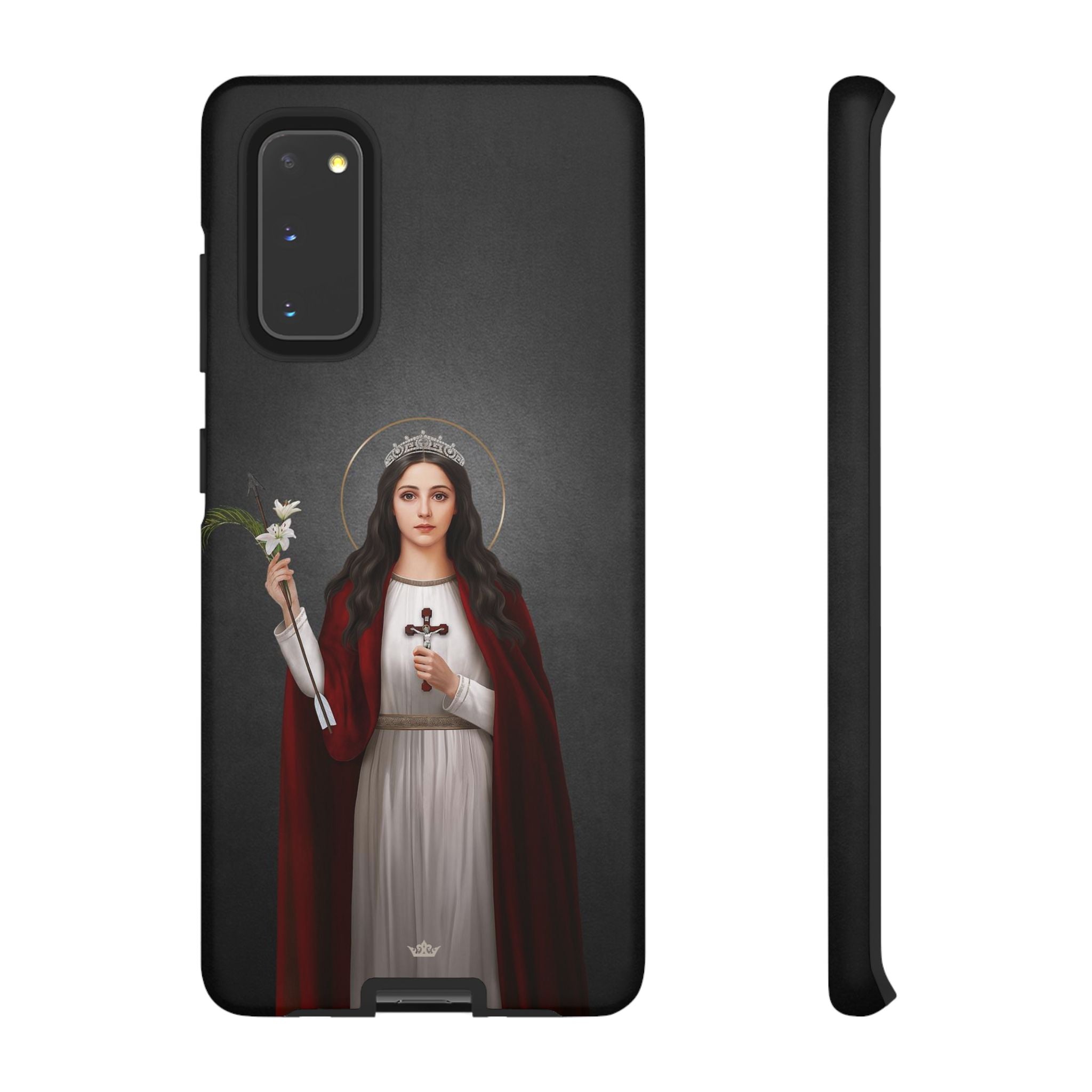 St. Philomena Hard Phone Case (Dark)