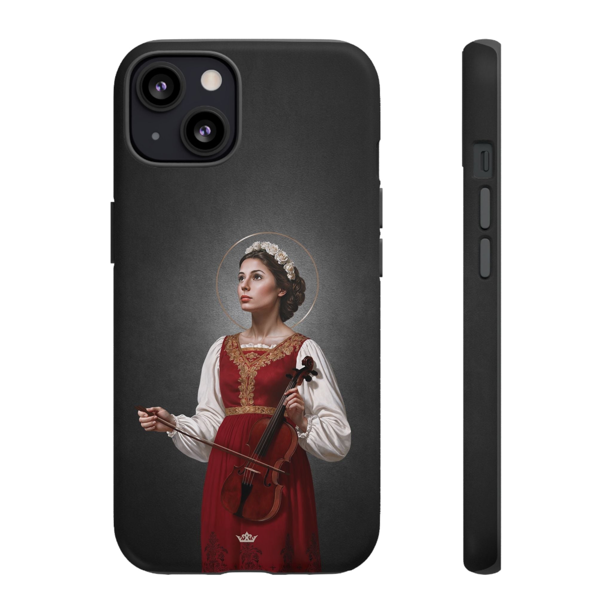 St. Cecilia Hard Phone Case (Dark)