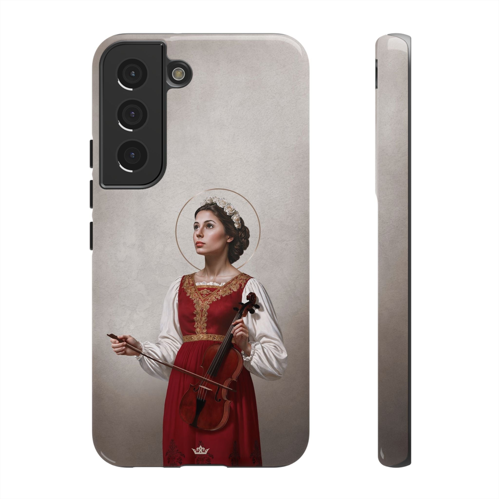 St. Cecilia Hard Phone Case (Light)