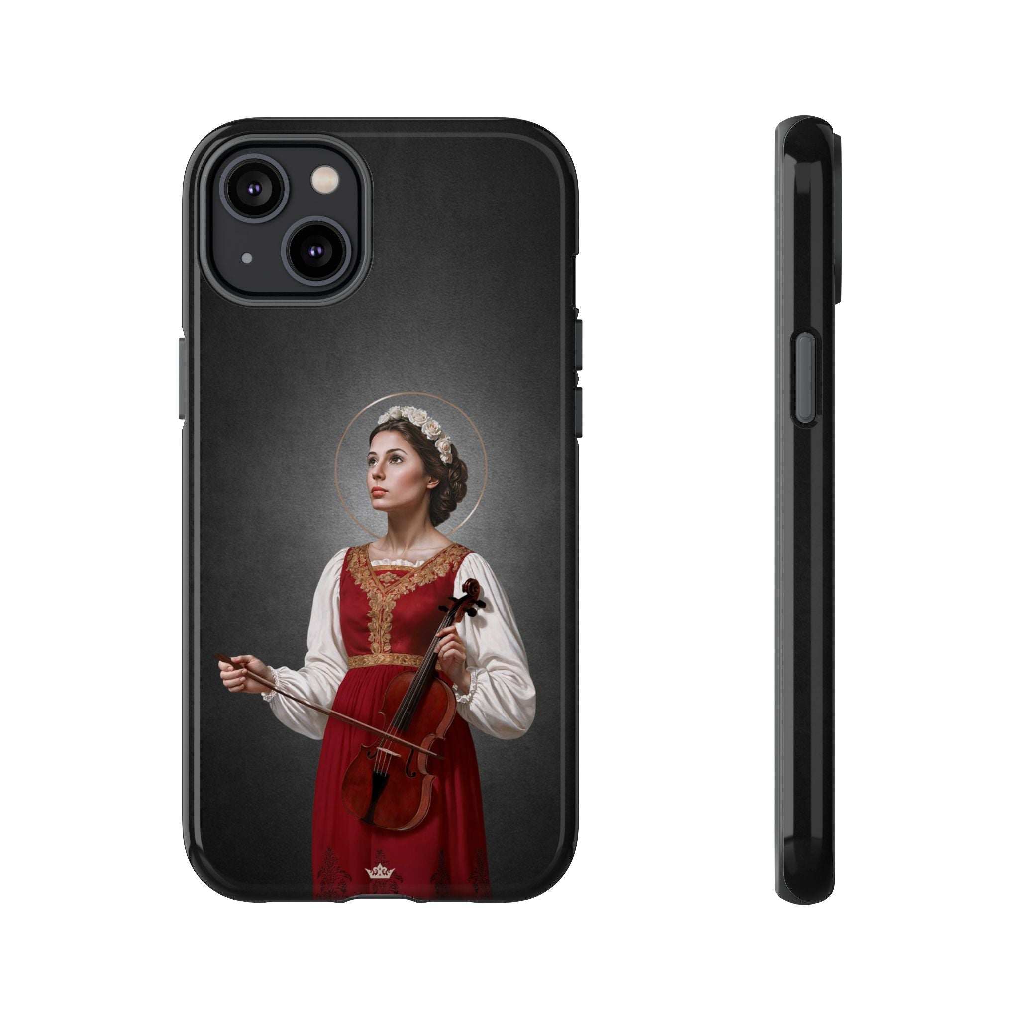 St. Cecilia Hard Phone Case (Dark)