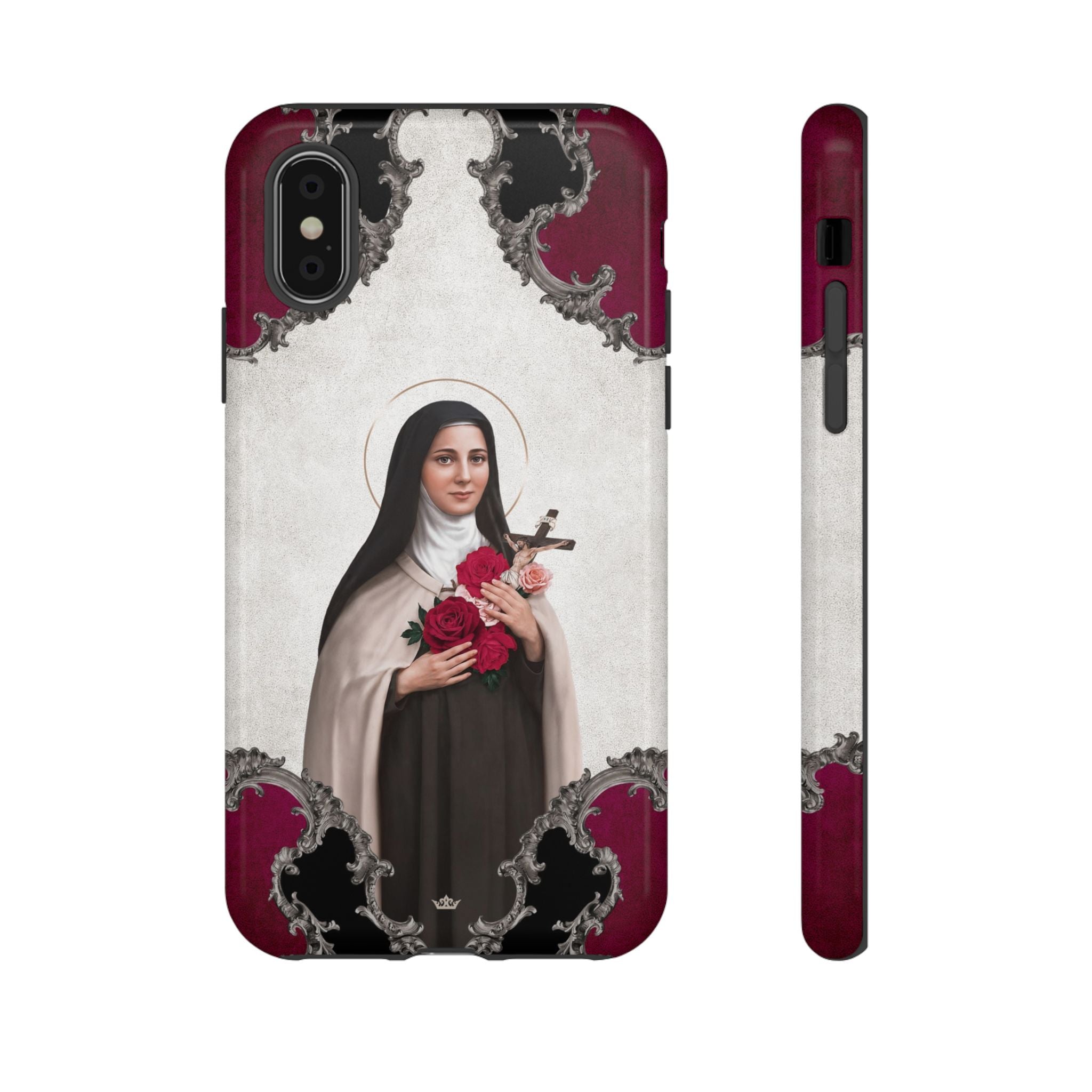 St. Therese of Lisieux Hard Phone Case (Baroque)