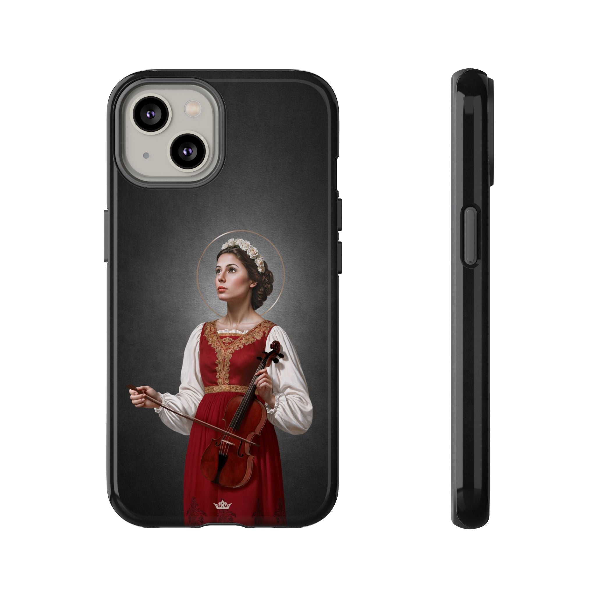 St. Cecilia Hard Phone Case (Dark)