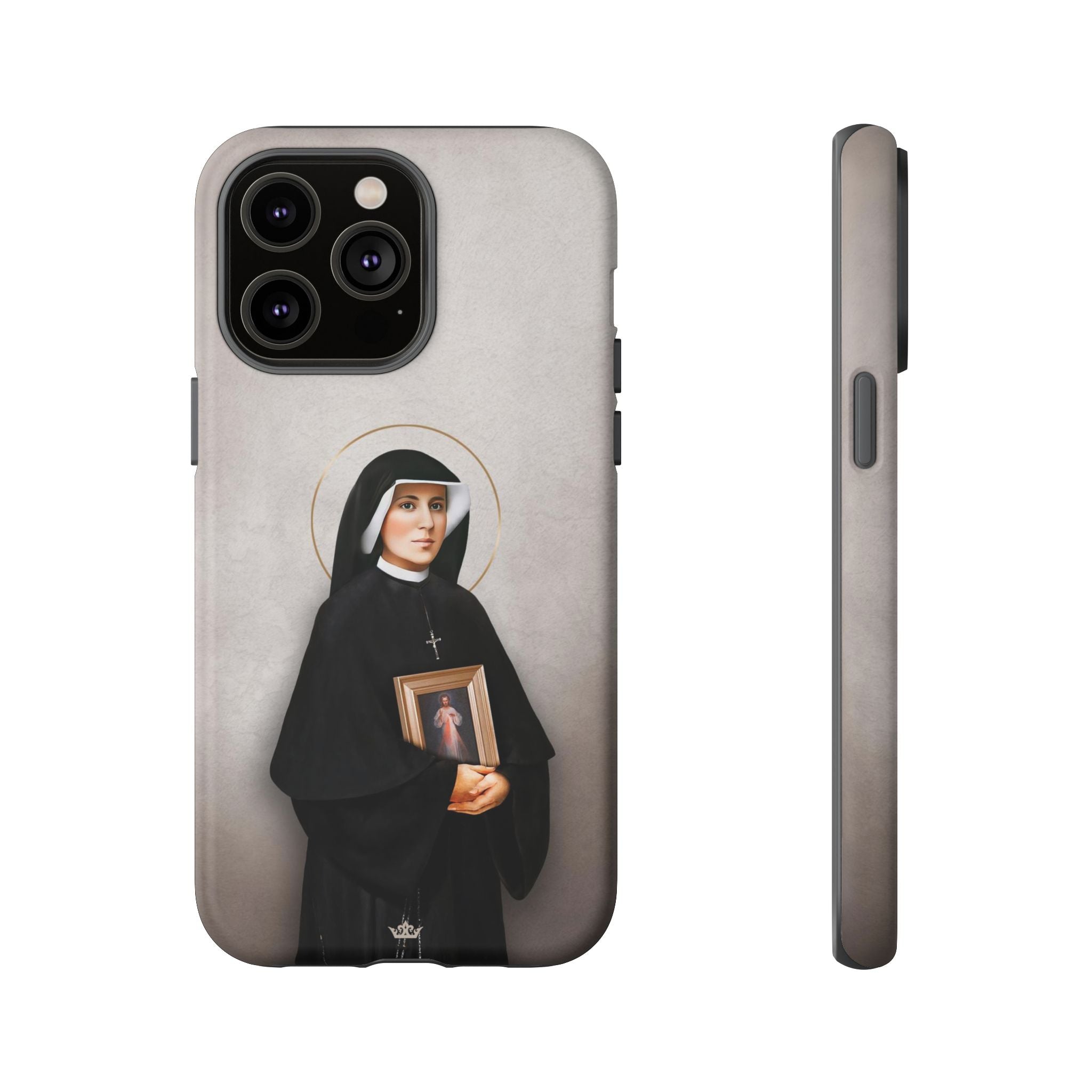 St. Faustina Hard Phone Case (Light)