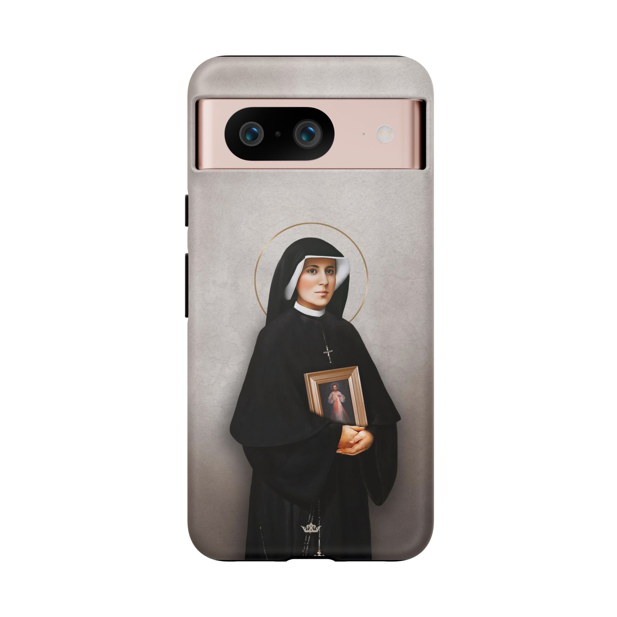 St. Faustina Hard Phone Case (Light)