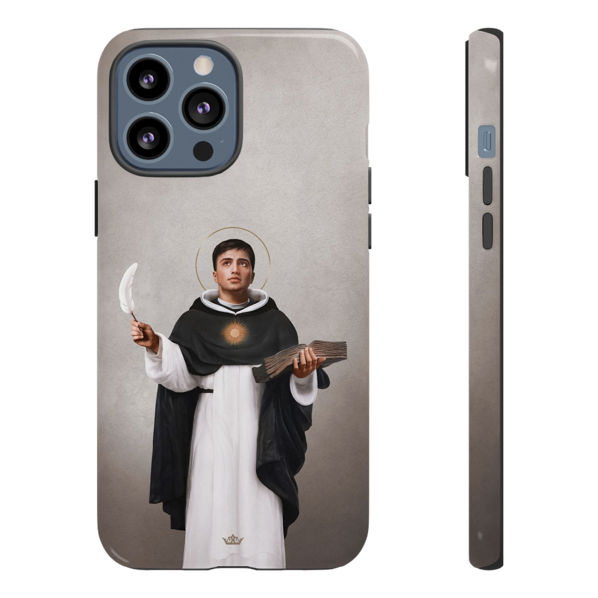 St. Thomas Aquinas Hard Phone Case (Light)