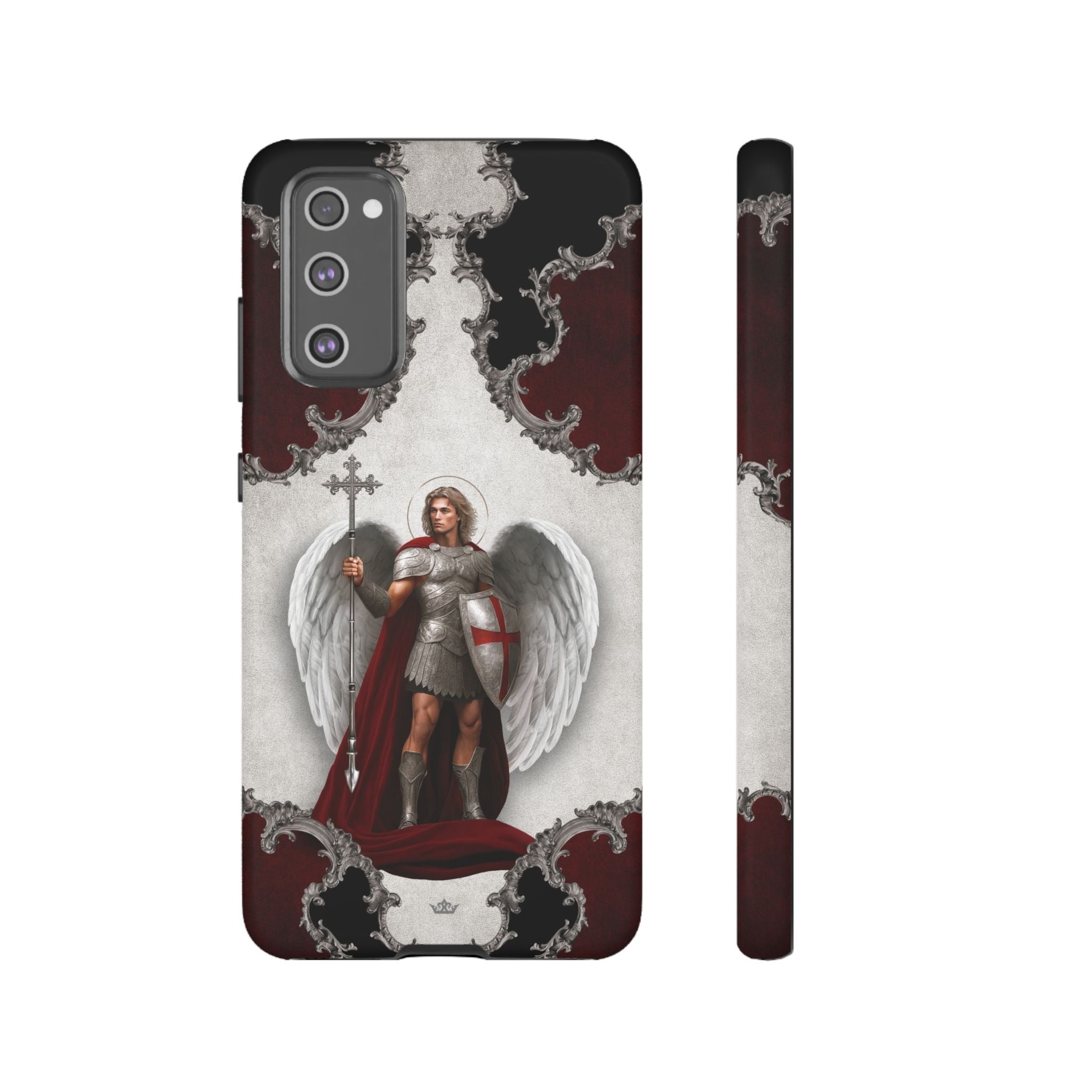 St. Michael the Archangel Victorious Hard Phone Case (Baroque)