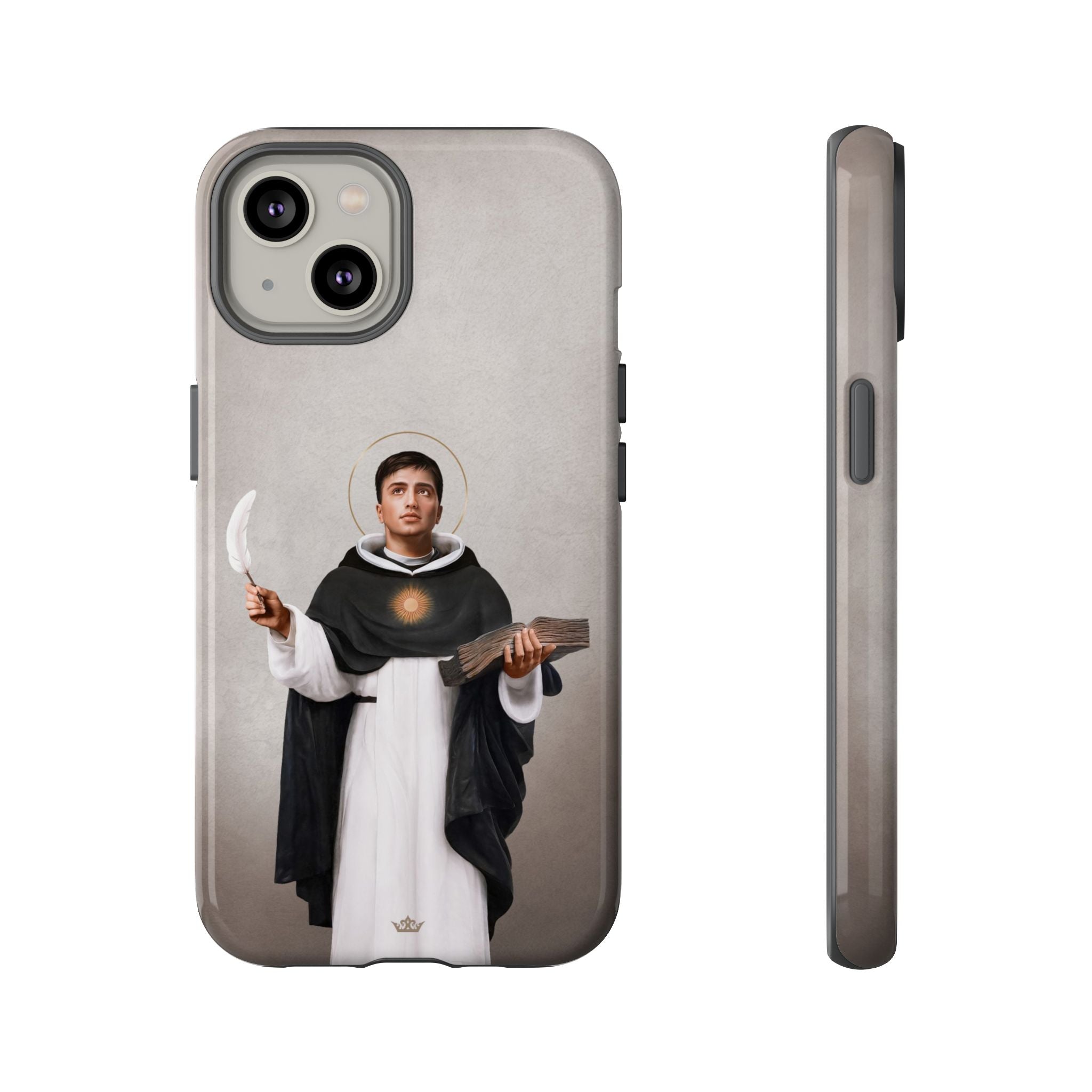 St. Thomas Aquinas Hard Phone Case (Light)