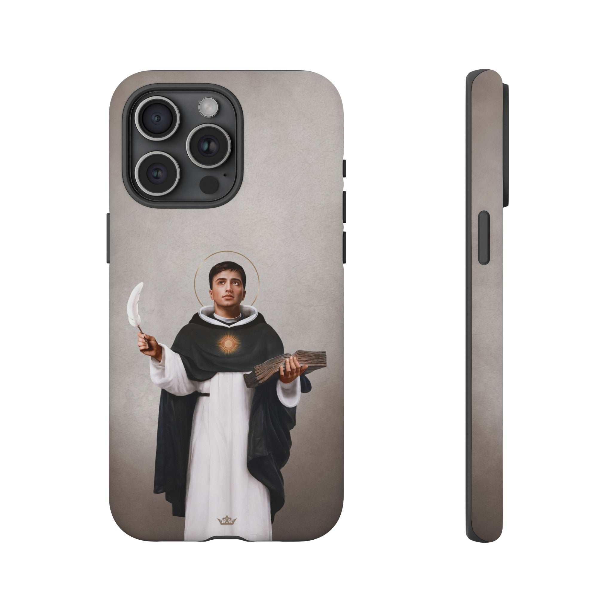 St. Thomas Aquinas Hard Phone Case (Light)