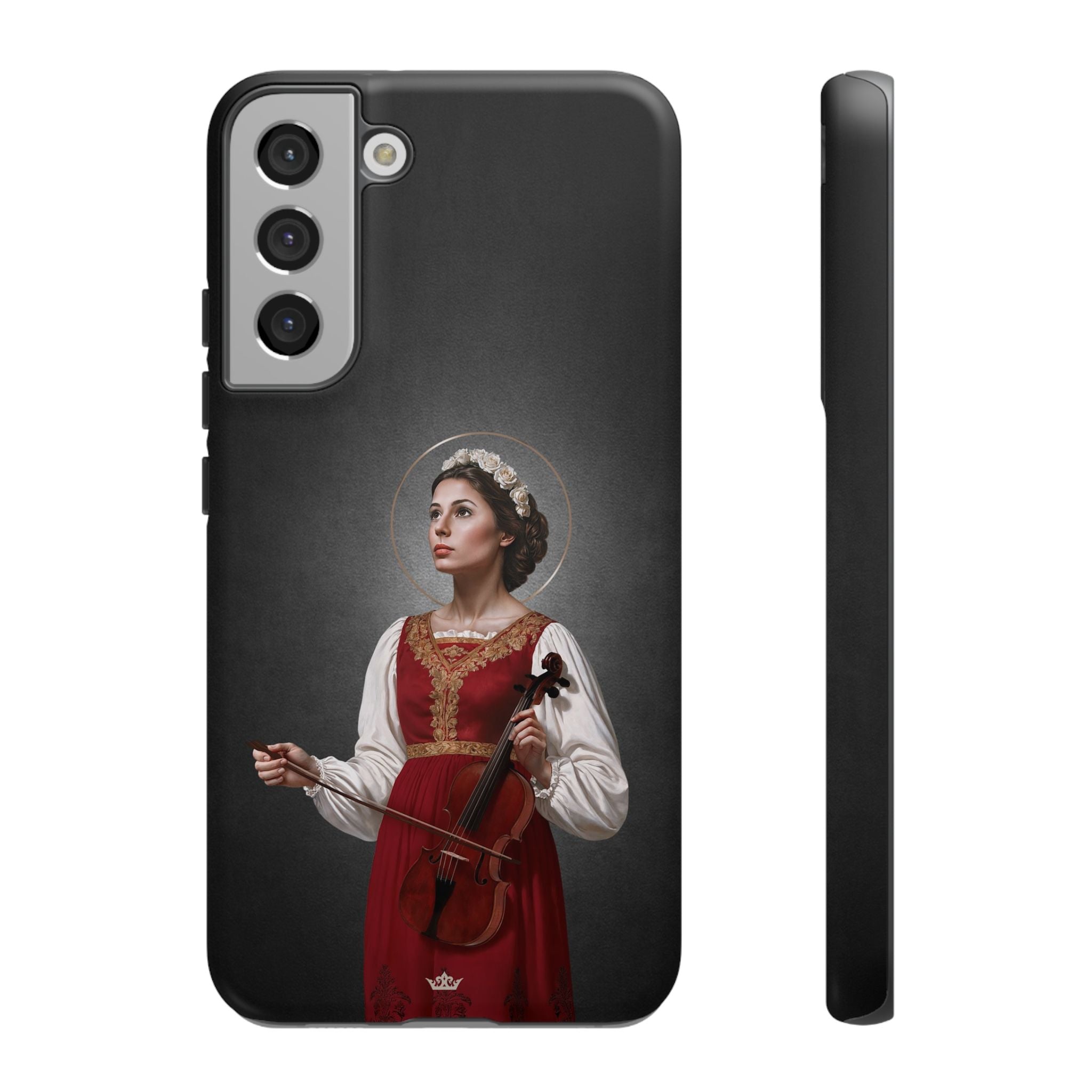 St. Cecilia Hard Phone Case (Dark)