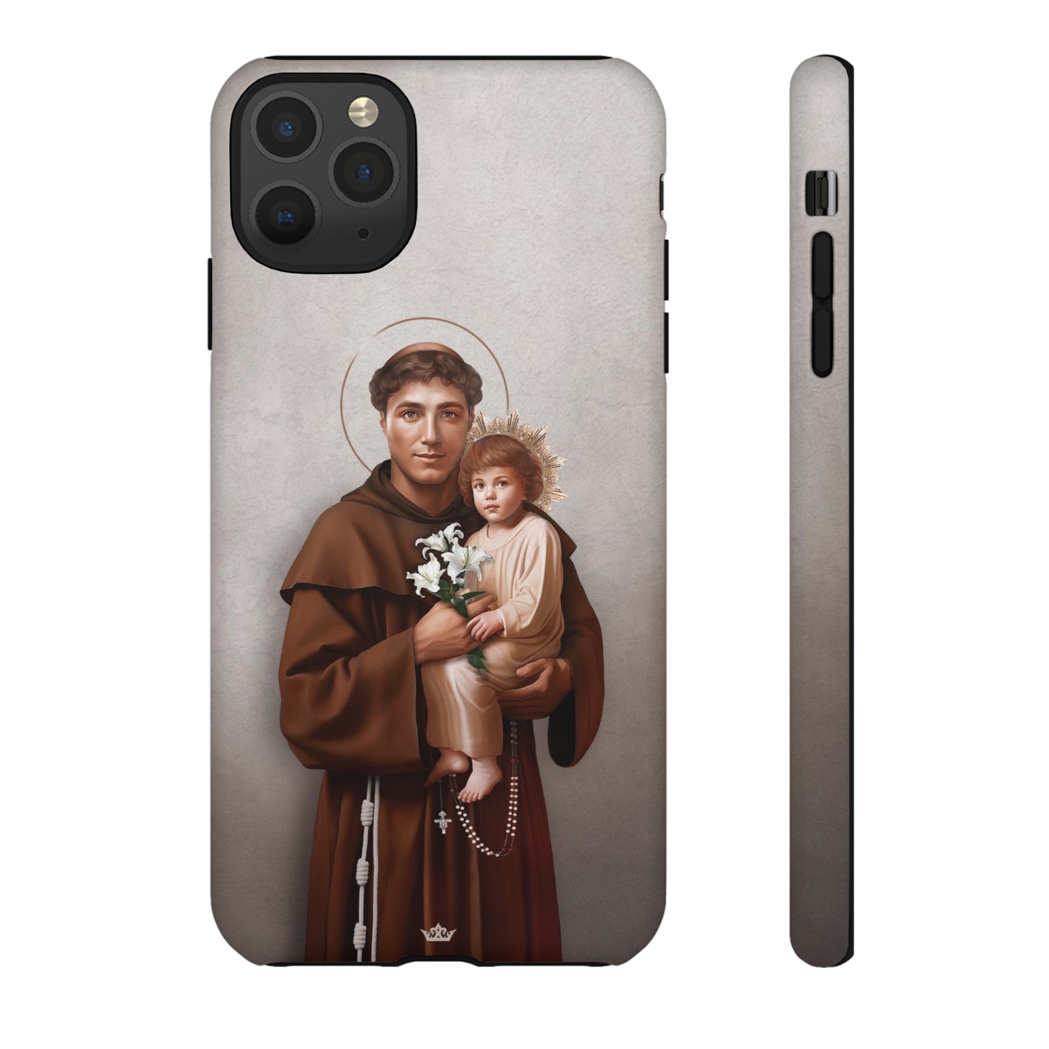 St. Anthony of Padua Hard Phone Case (Light)