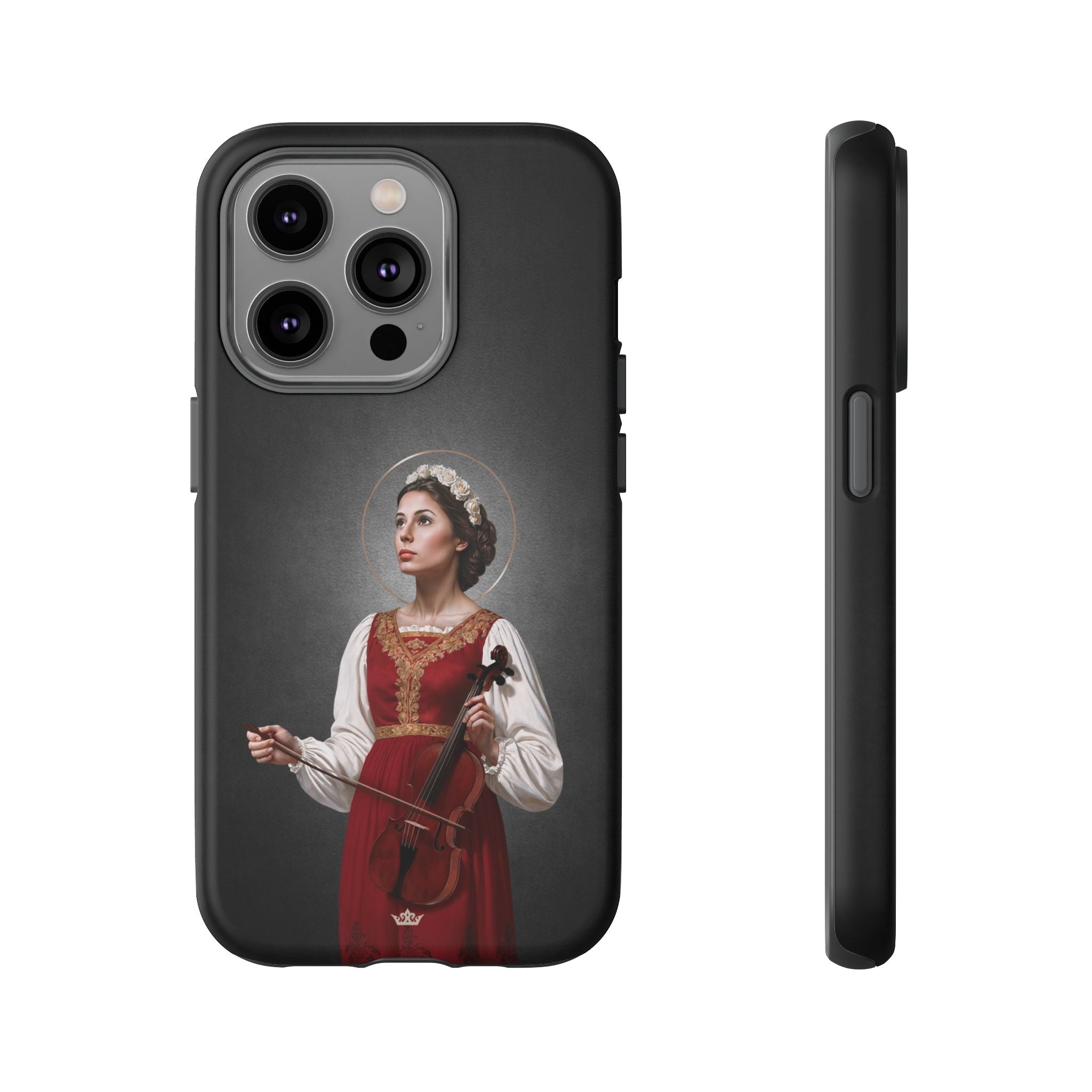 St. Cecilia Hard Phone Case (Dark)