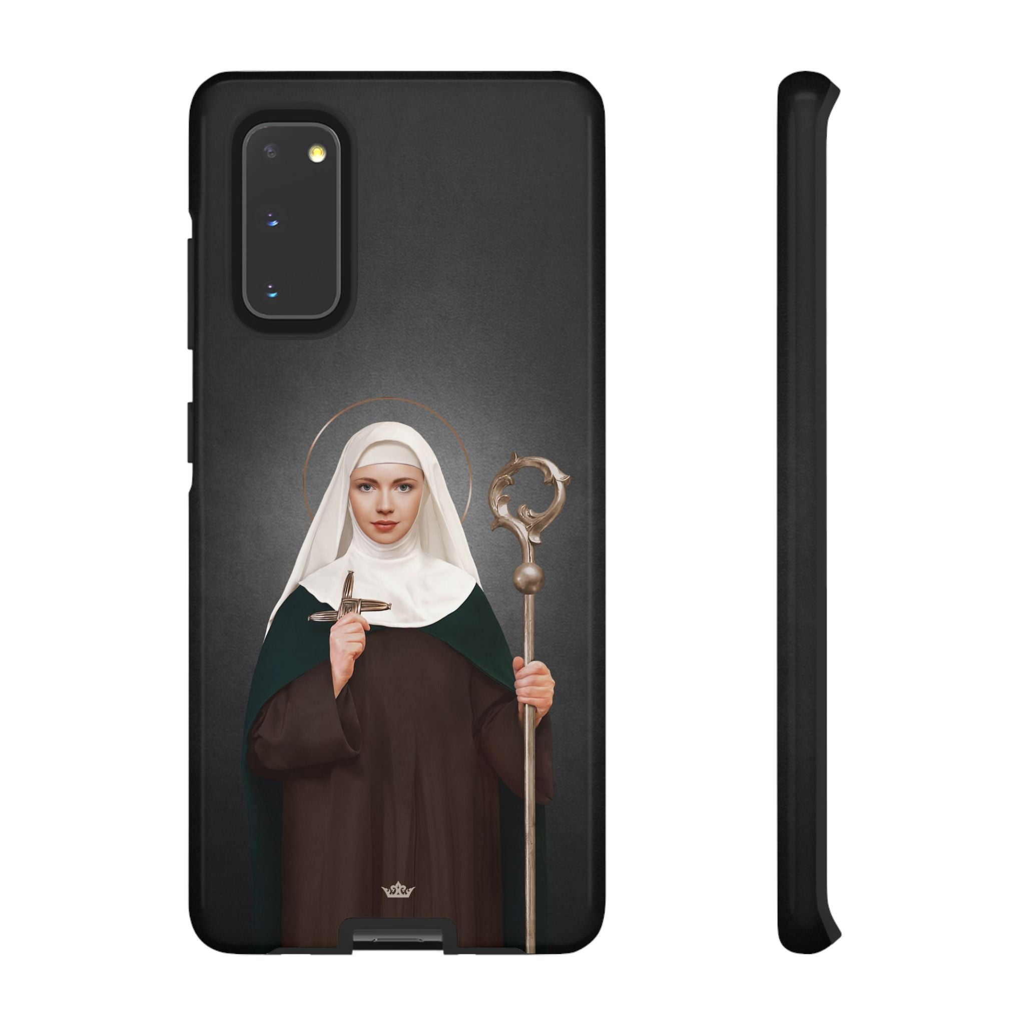 St. Brigid of Ireland Hard Phone Case (Dark)