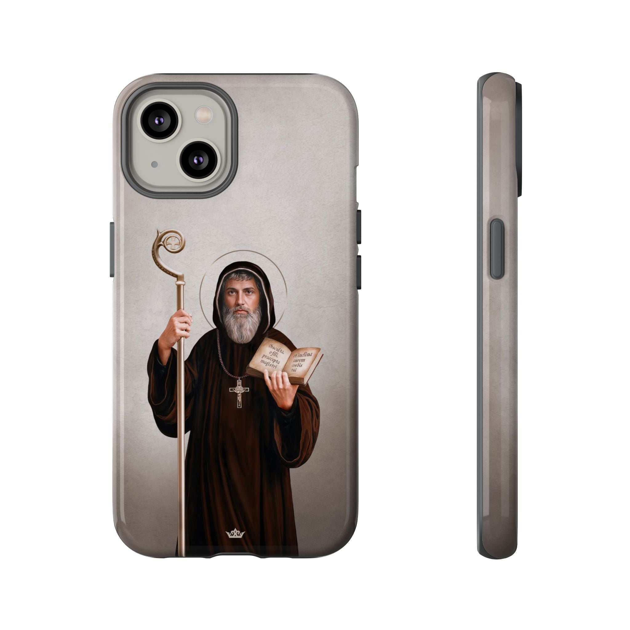 St. Benedict Hard Phone Case (Light)