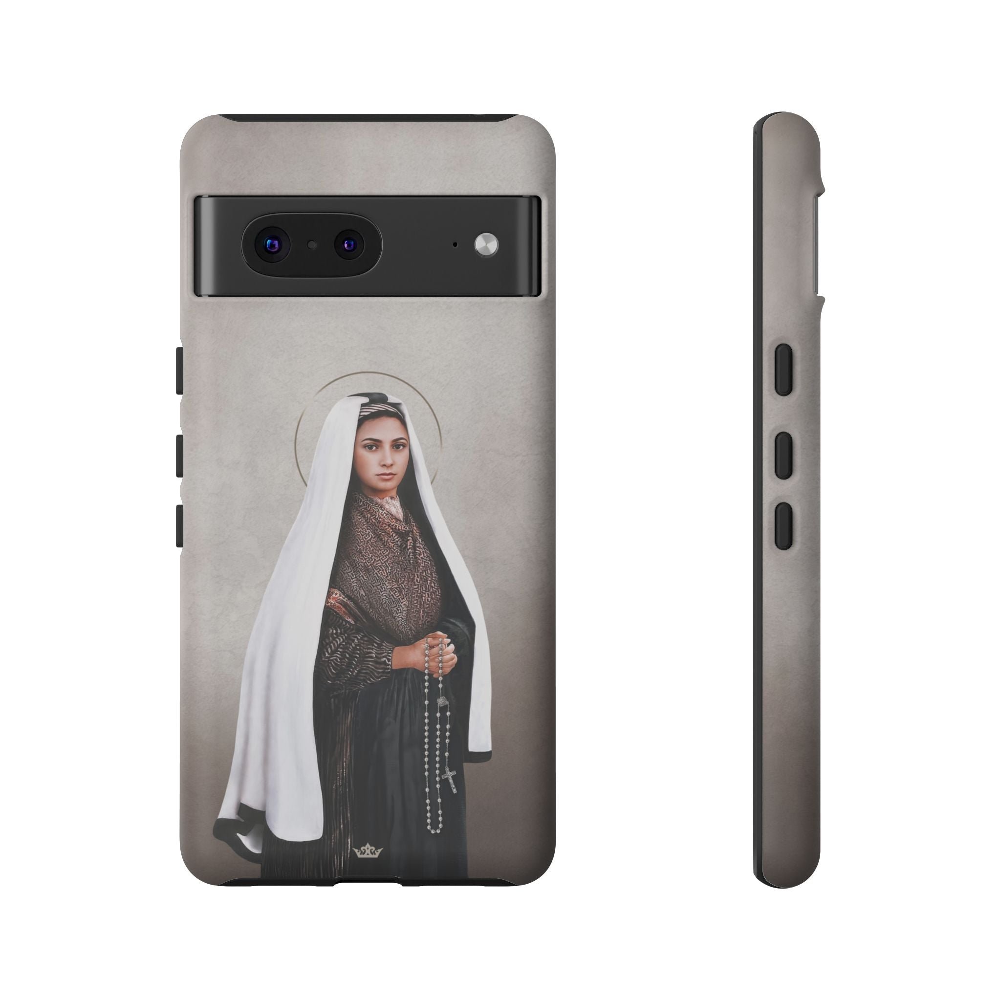 St. Bernadette Hard Phone Case (Light)