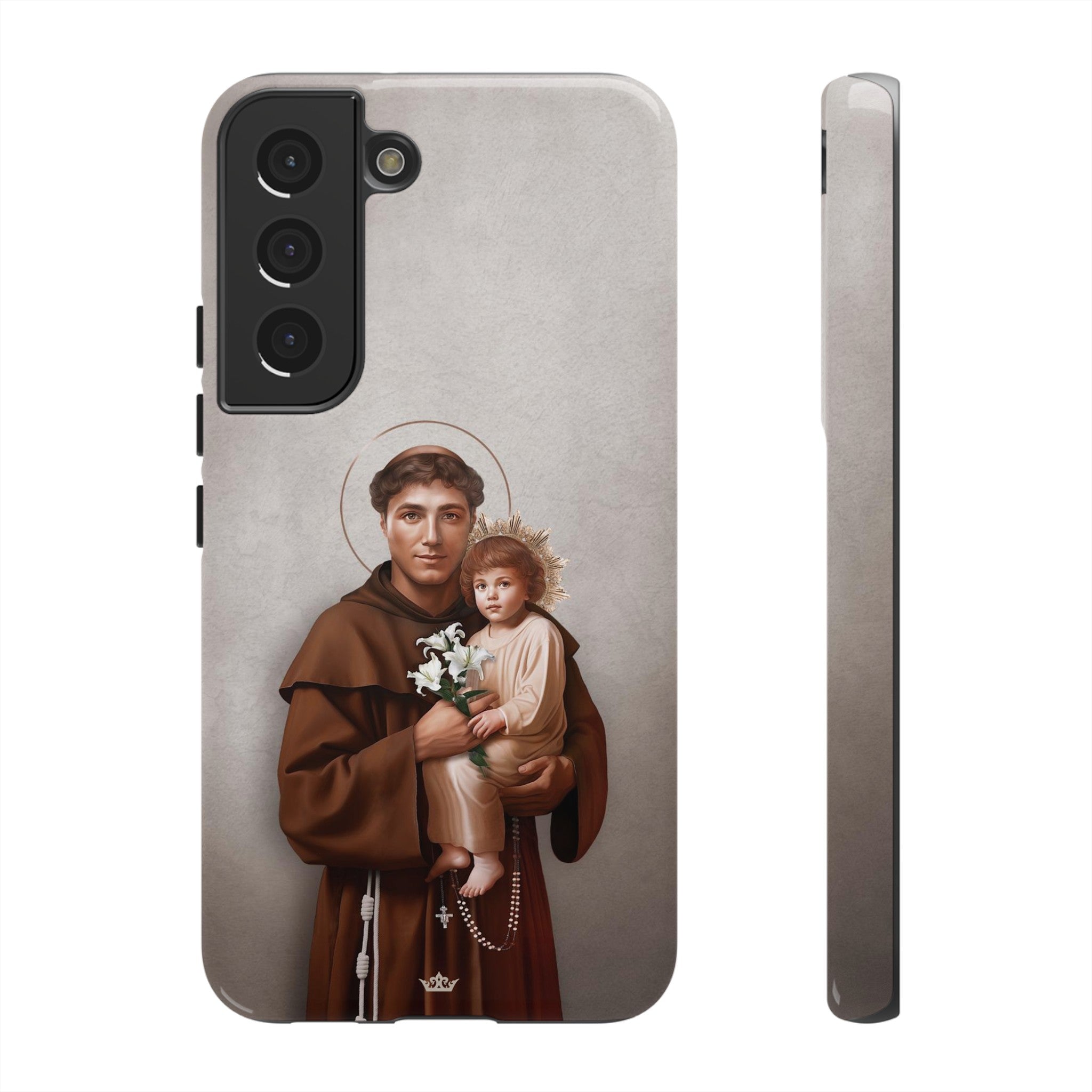 St. Anthony of Padua Hard Phone Case (Light)