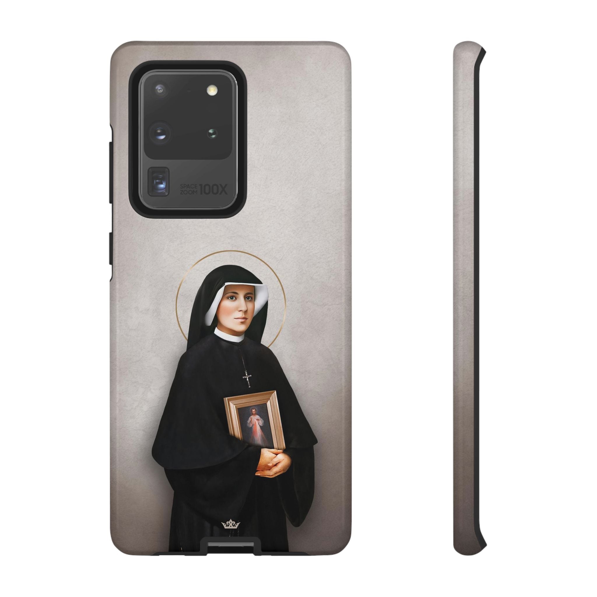 St. Faustina Hard Phone Case (Light)