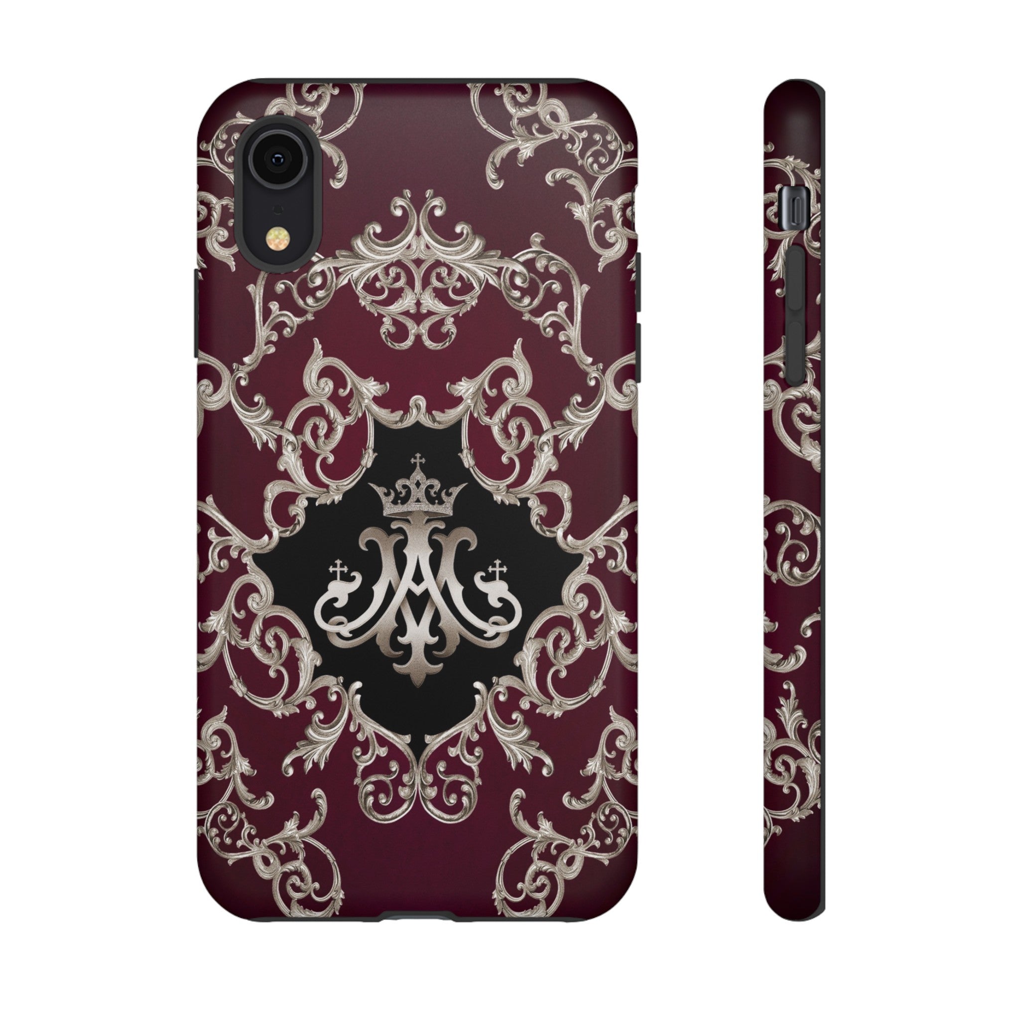 Ave Maria Hard Phone Case (Baroque Mahogany)