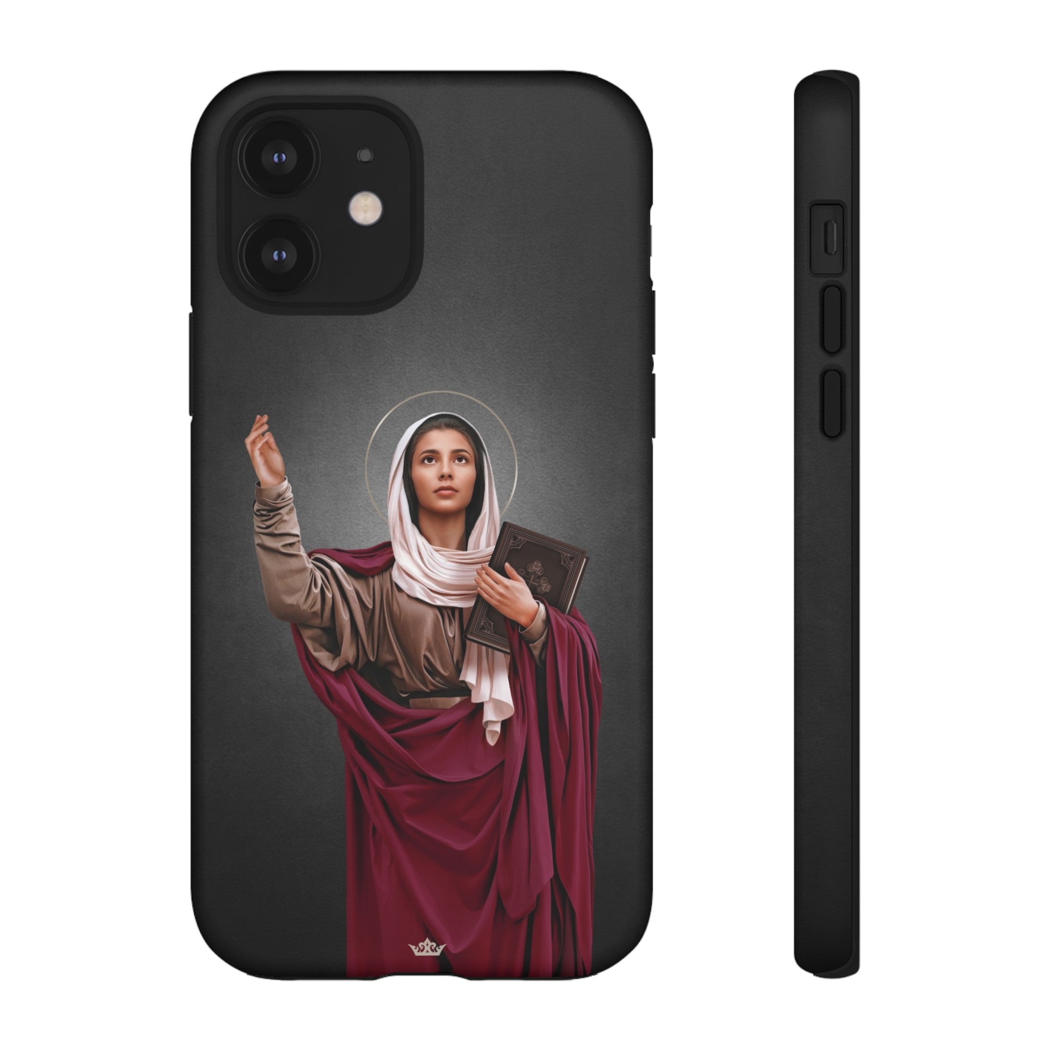 St. Monica Hard Phone Case (Dark)