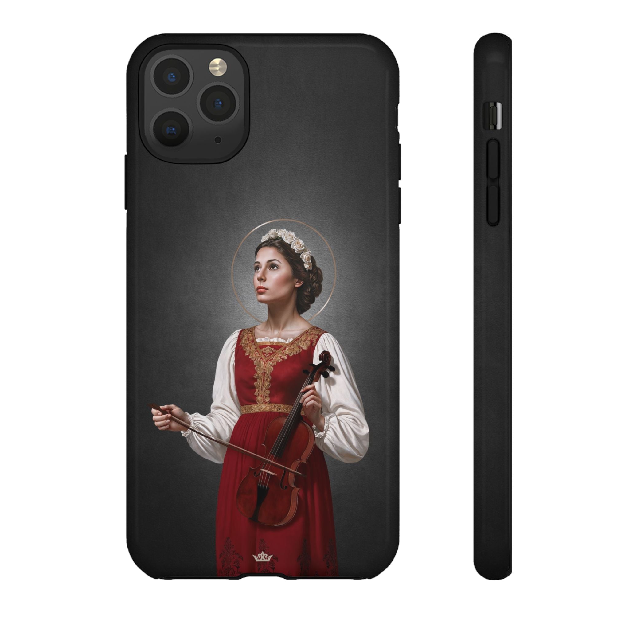 St. Cecilia Hard Phone Case (Dark)