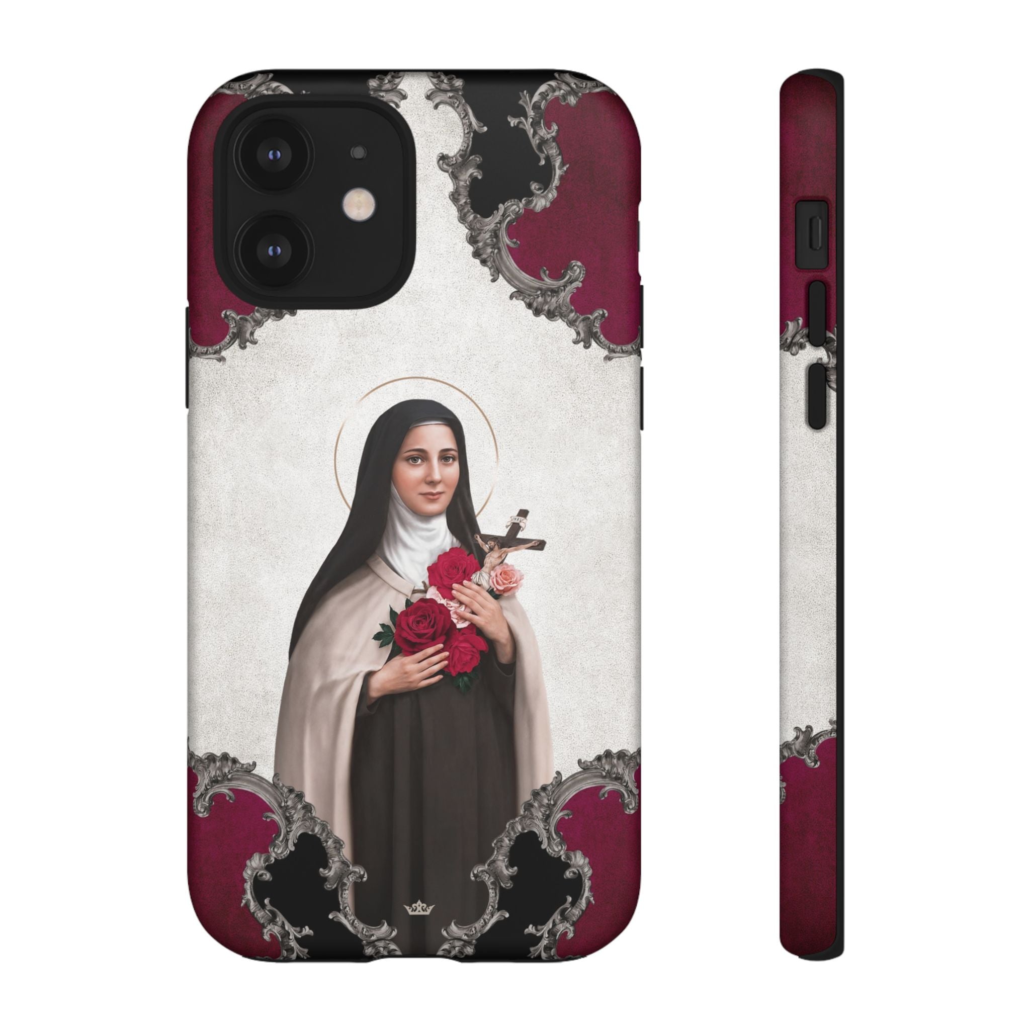 St. Therese of Lisieux Hard Phone Case (Baroque)