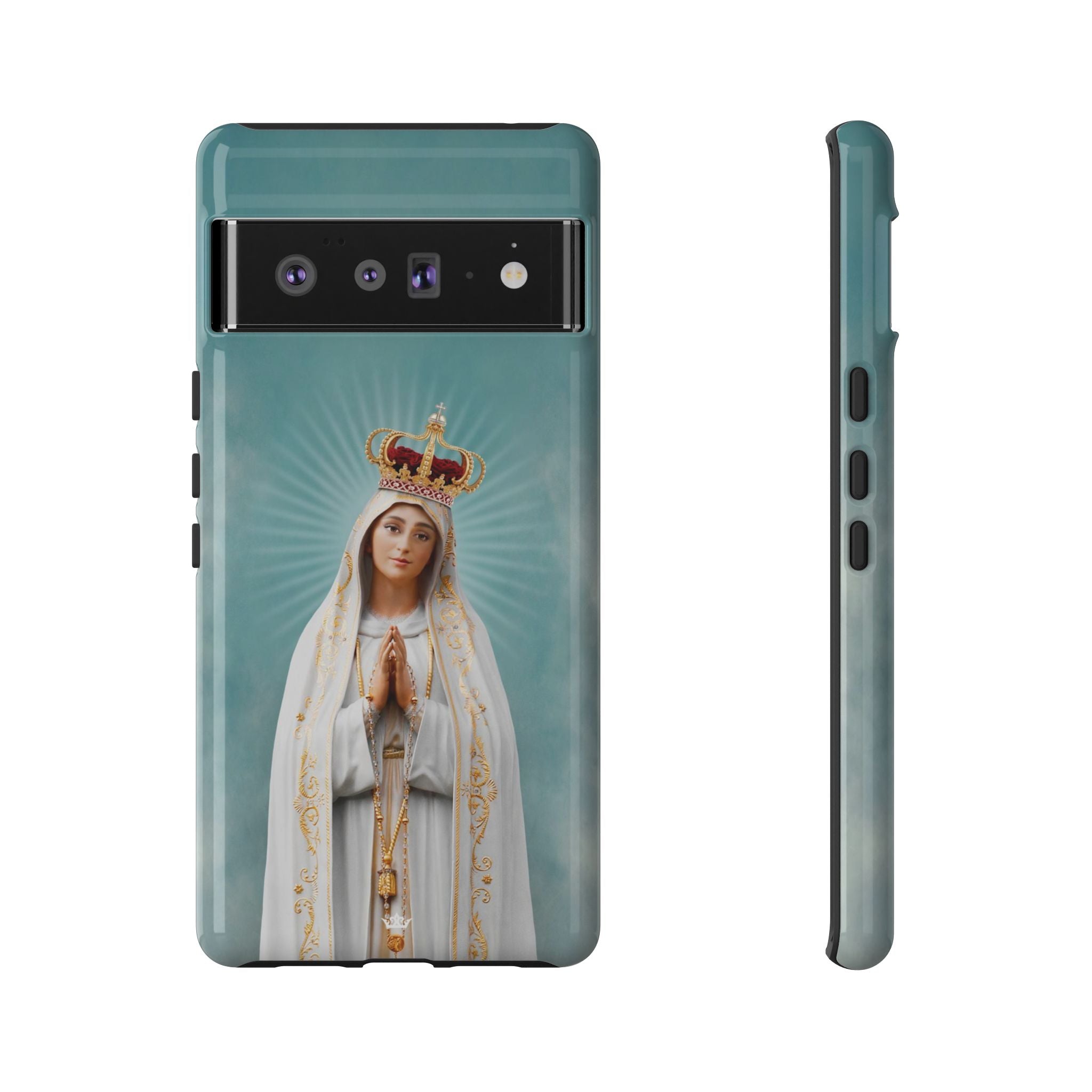 Our Lady of Fatima Hard Phone Case