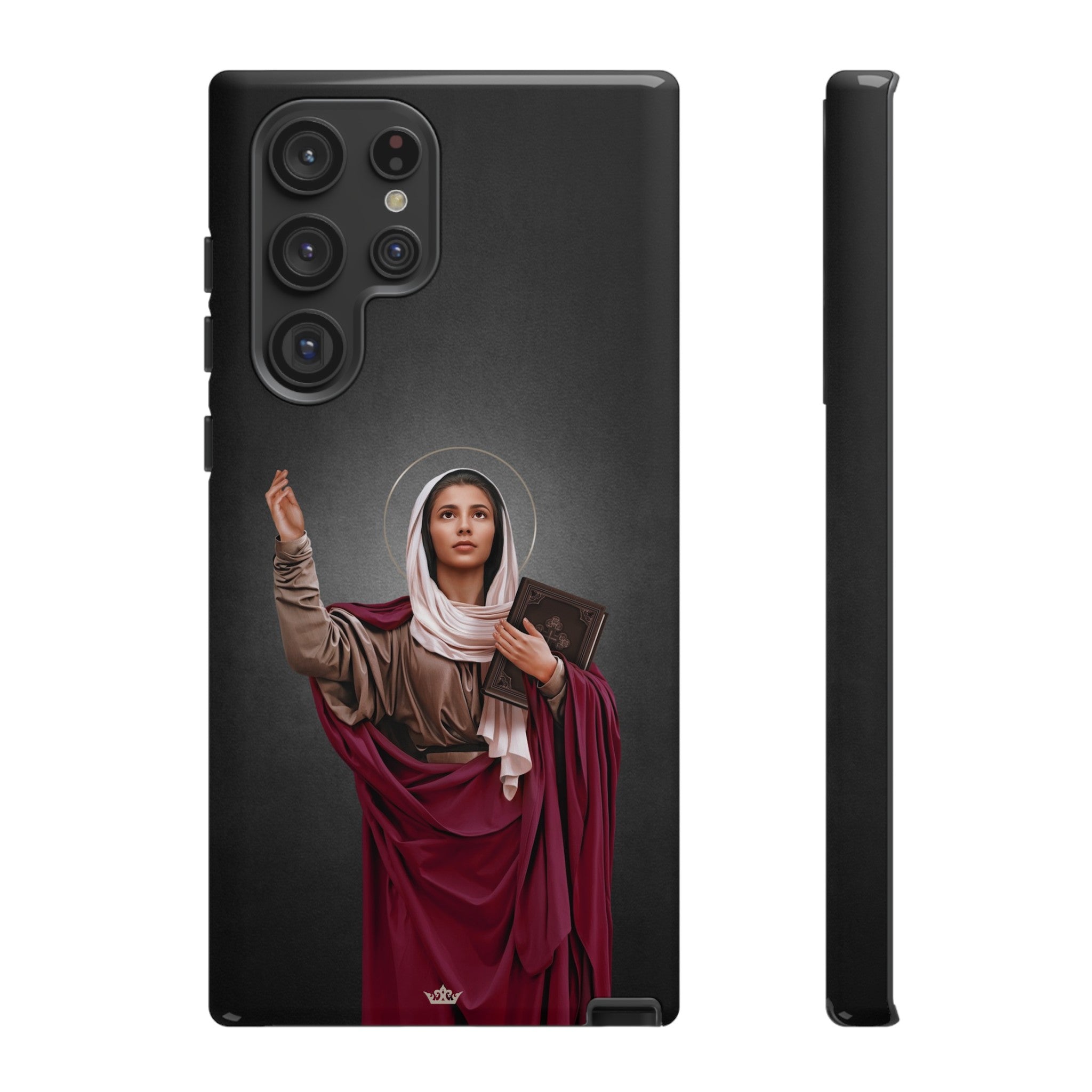 St. Monica Hard Phone Case (Dark)