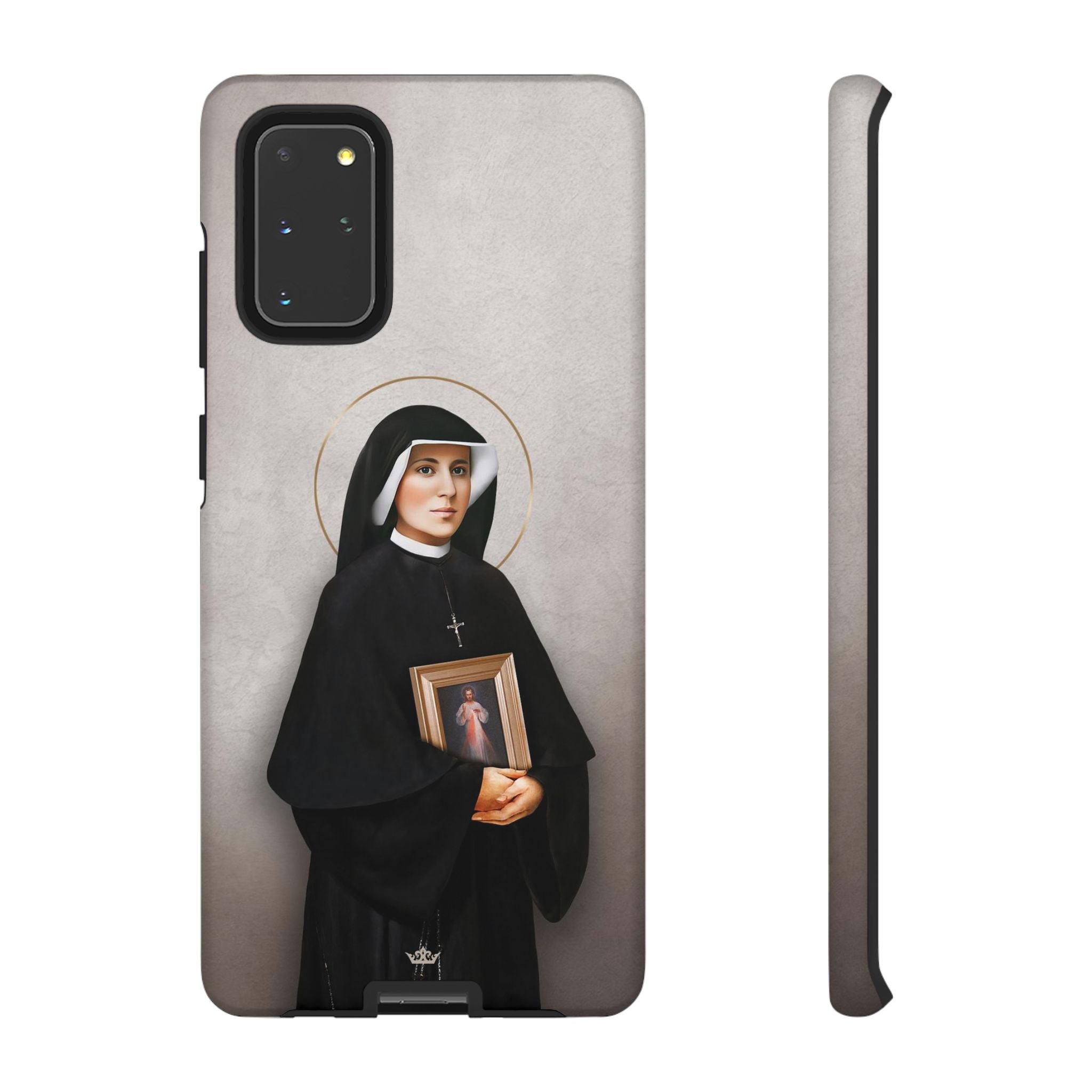 St. Faustina Hard Phone Case (Light)