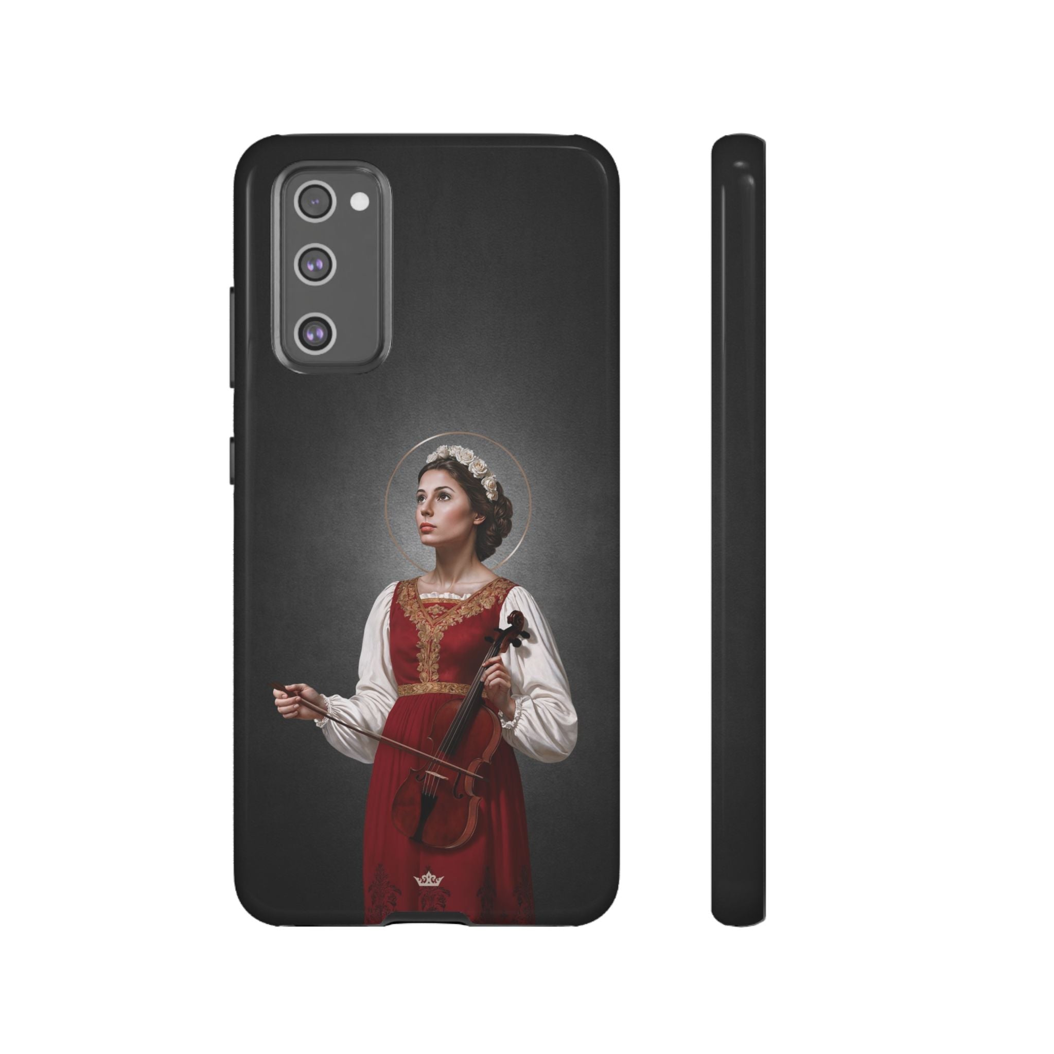 St. Cecilia Hard Phone Case (Dark)