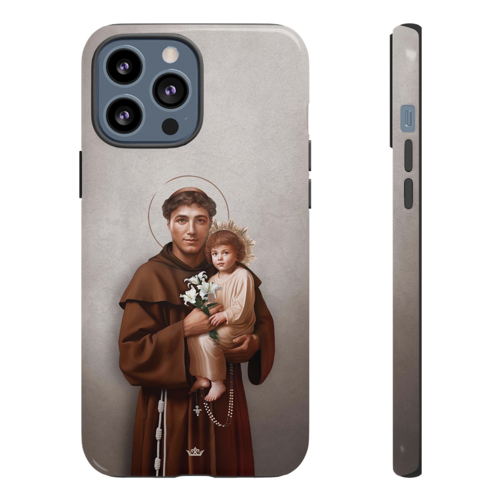 St. Anthony of Padua Hard Phone Case (Light)