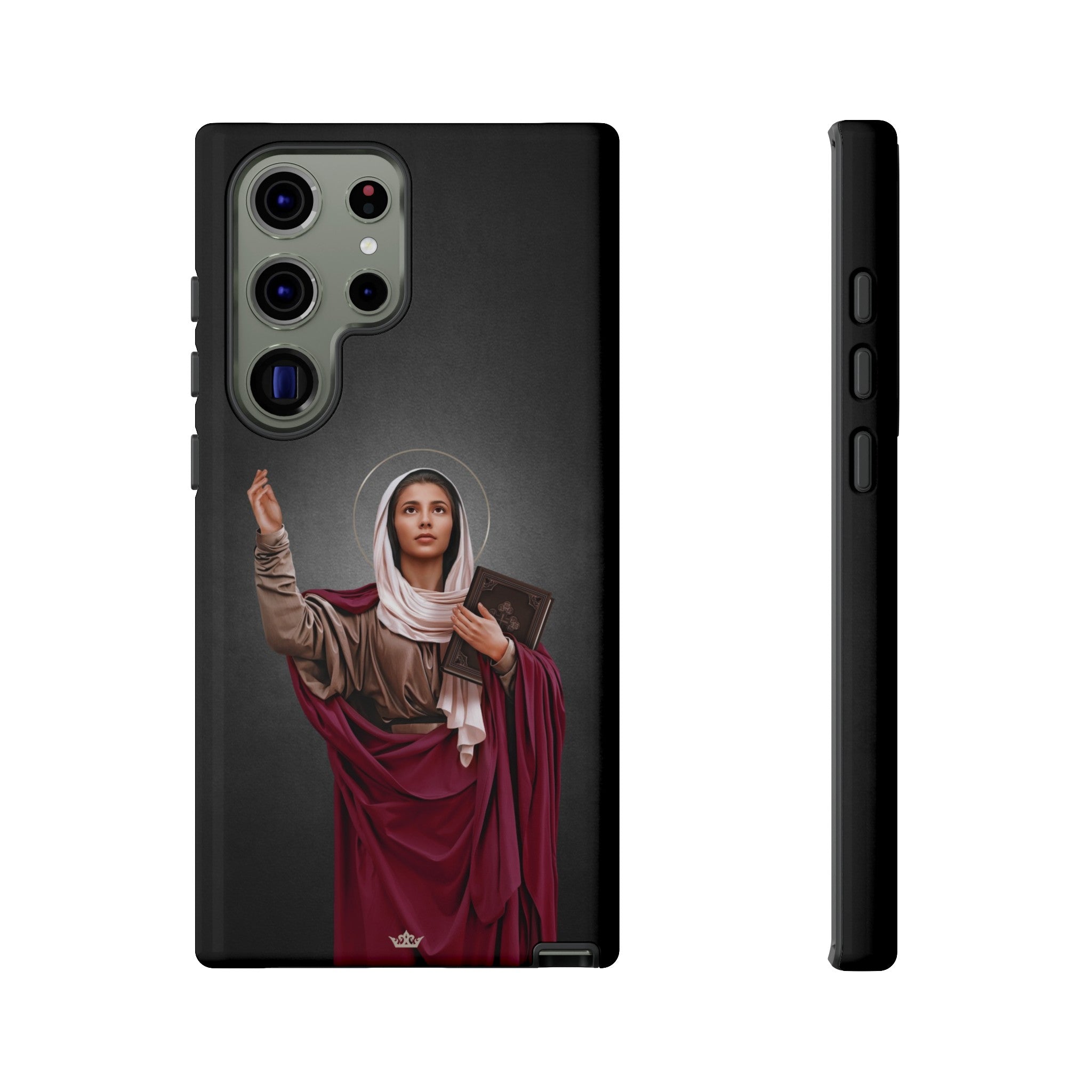 St. Monica Hard Phone Case (Dark)