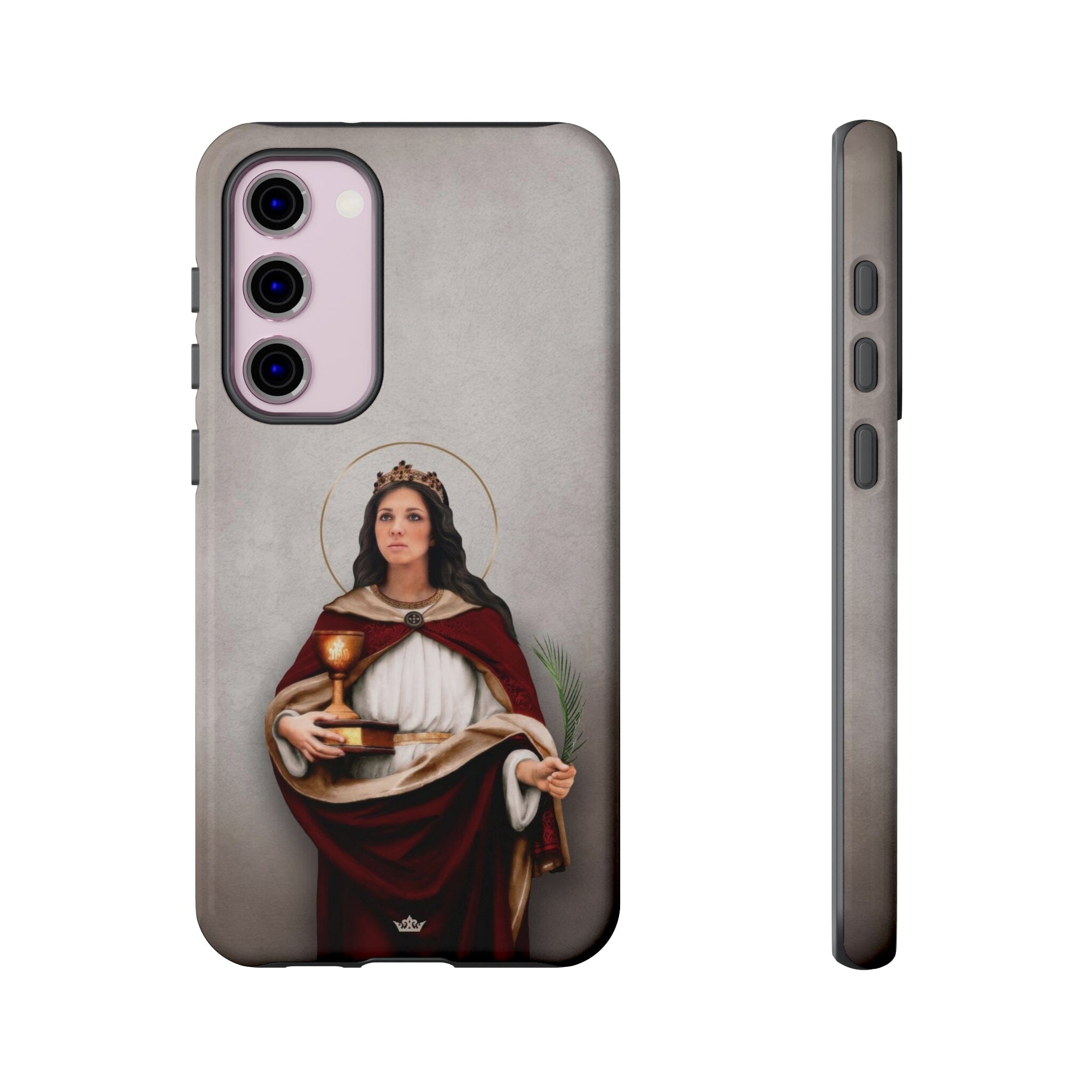 St. Barbara Hard Phone Case (Light)