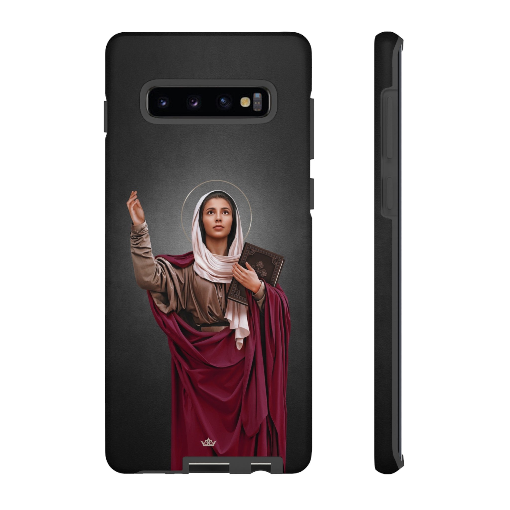 St. Monica Hard Phone Case (Dark)