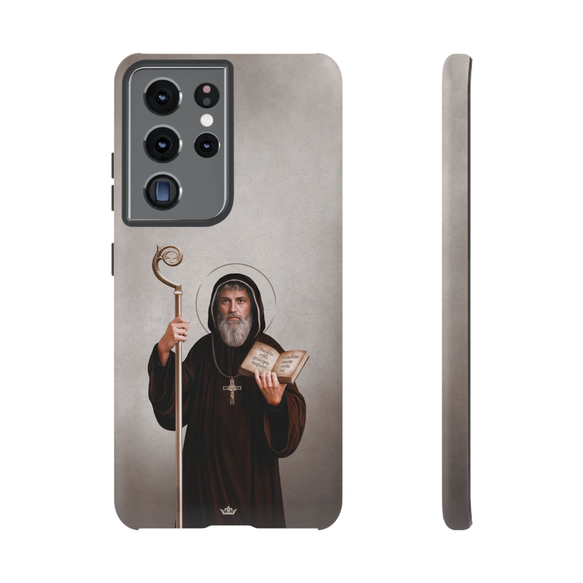 St. Benedict Hard Phone Case (Light)