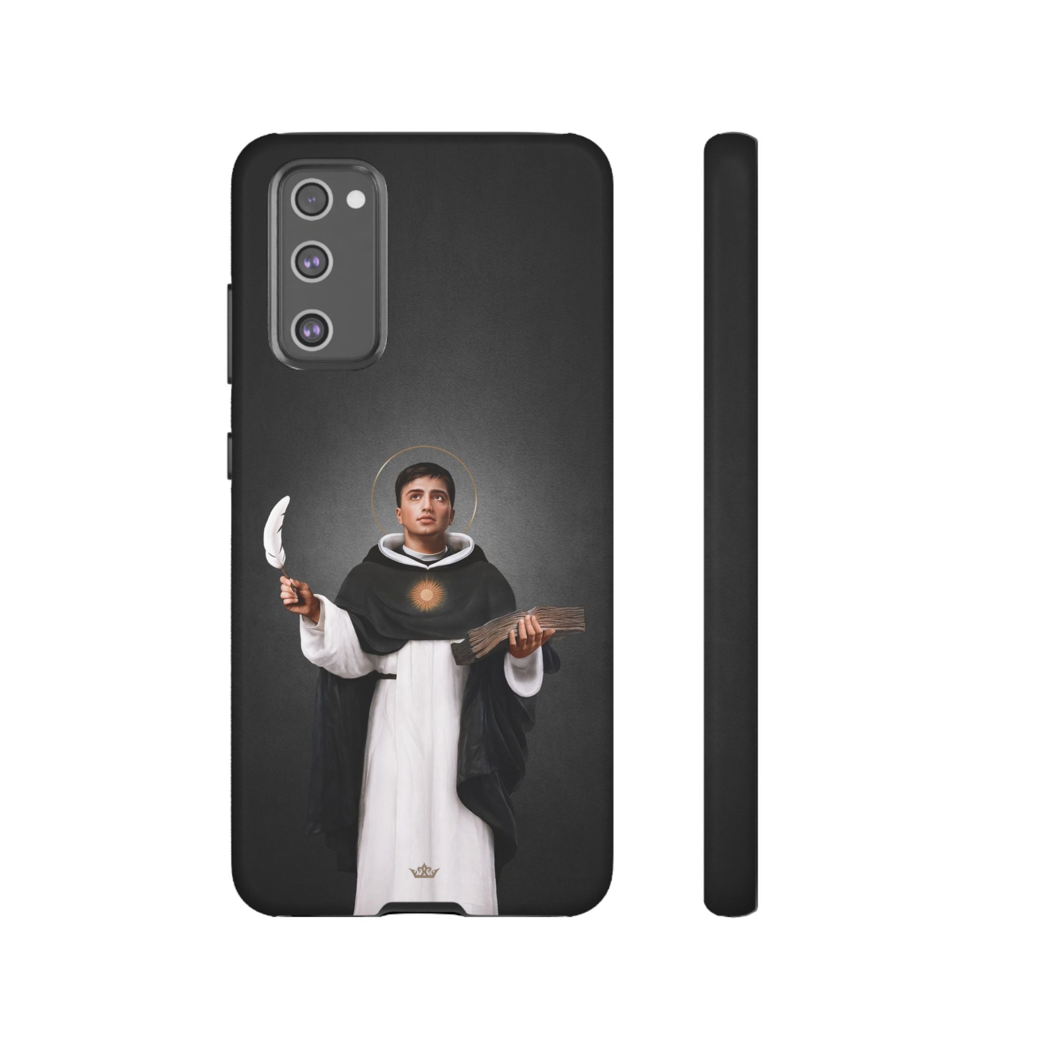 St. Thomas Aquinas Hard Phone Case (Dark)