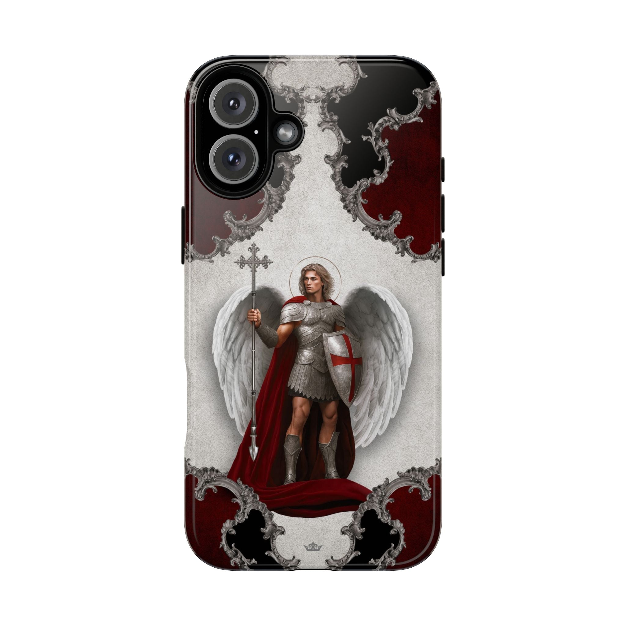 St. Michael the Archangel Victorious Hard Phone Case (Baroque)