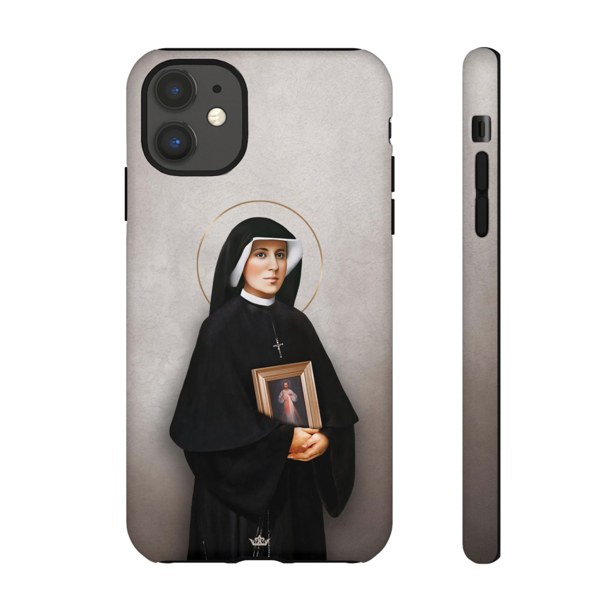 St. Faustina Hard Phone Case (Light)