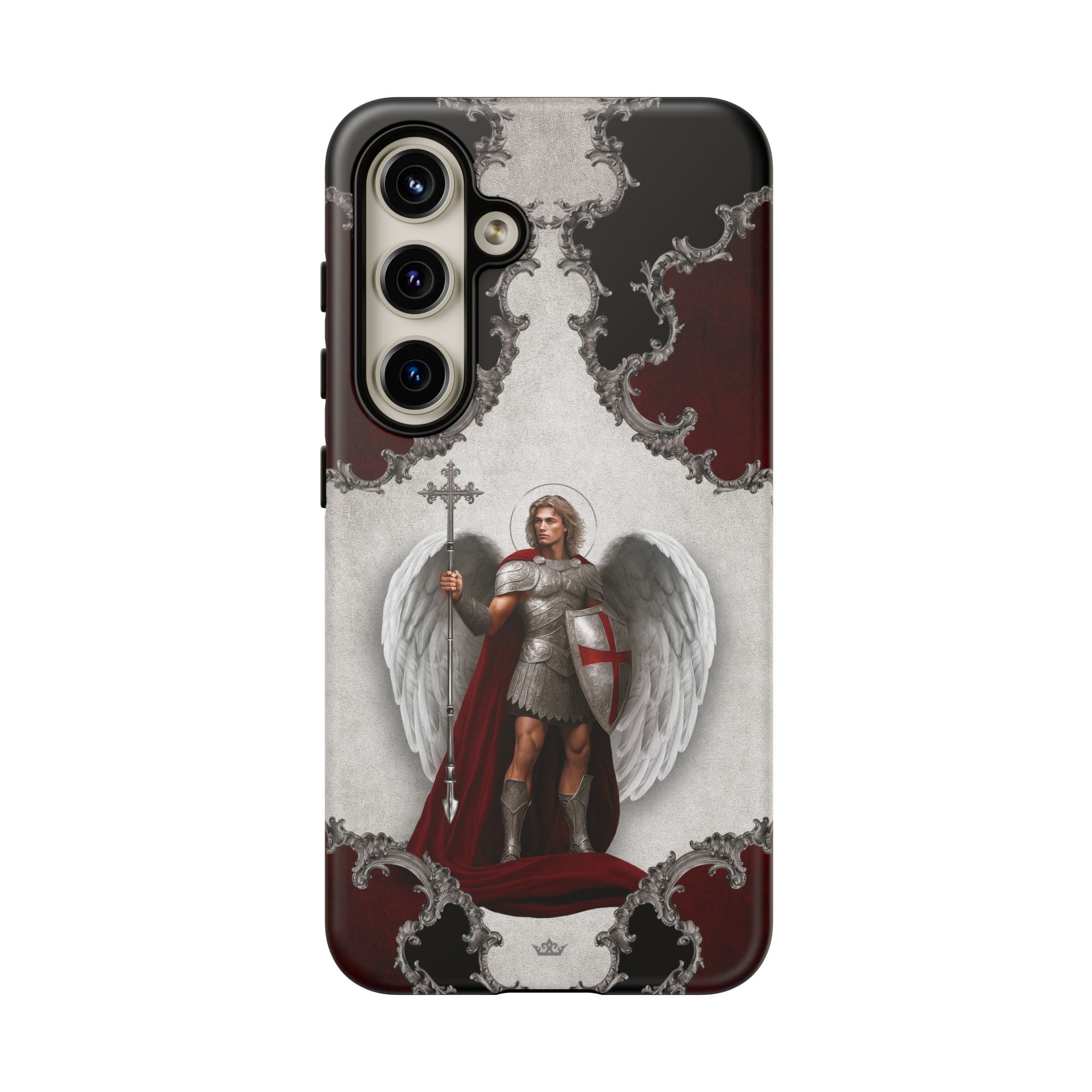 St. Michael the Archangel Victorious Hard Phone Case (Baroque)