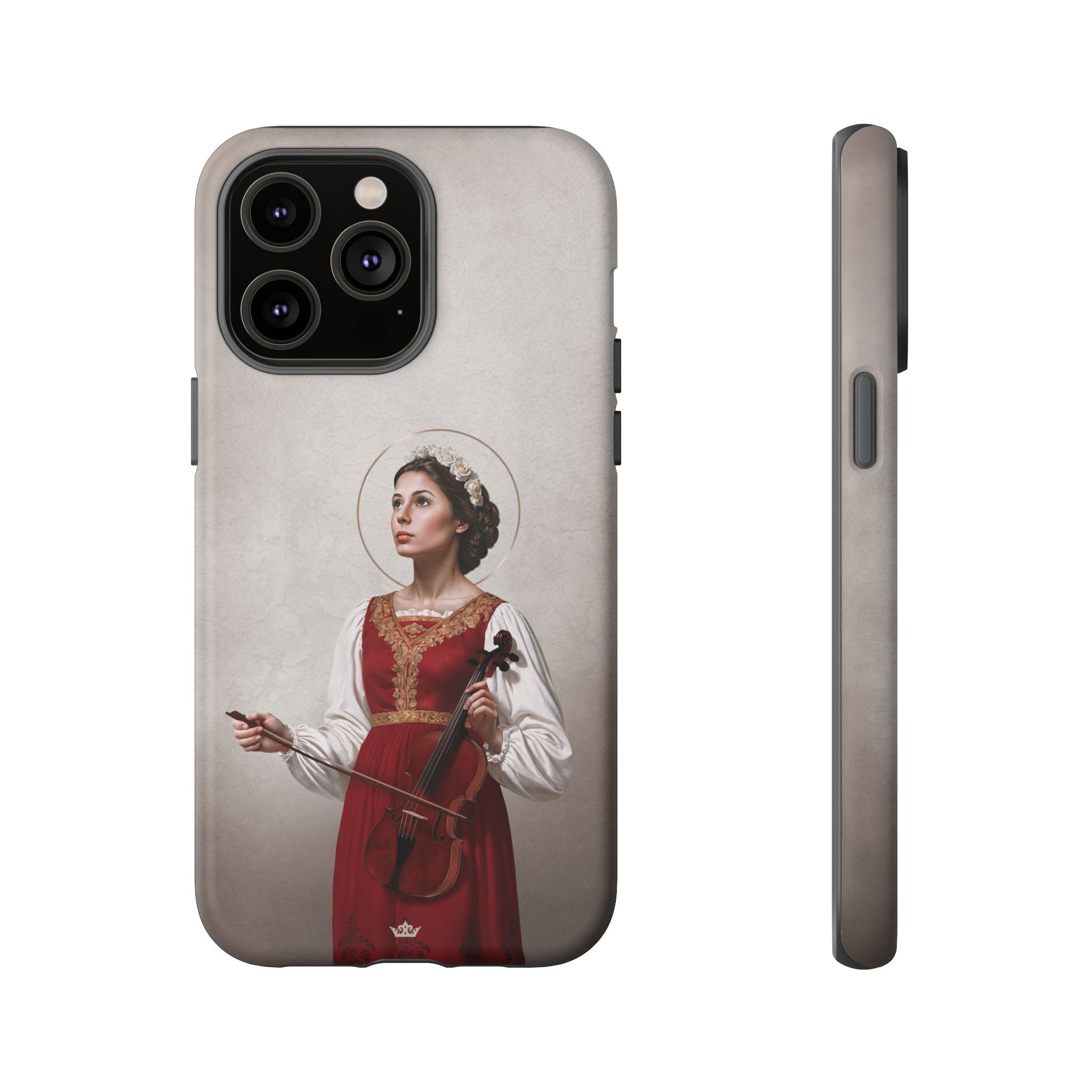 St. Cecilia Hard Phone Case (Light)