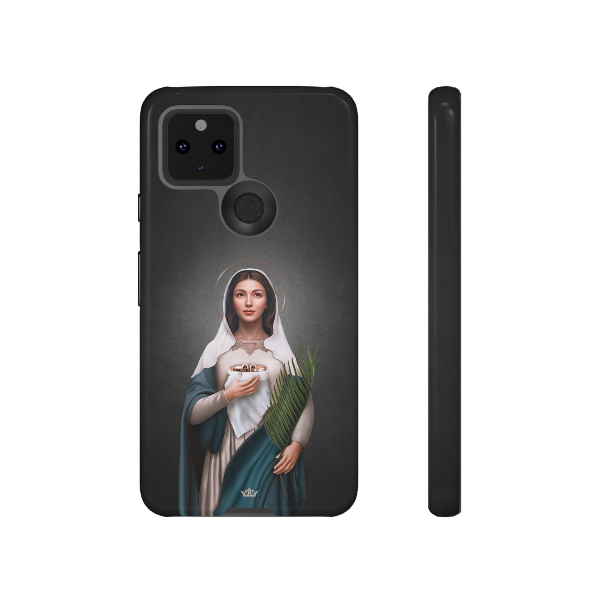 St. Lucy Hard Phone Case (Dark)