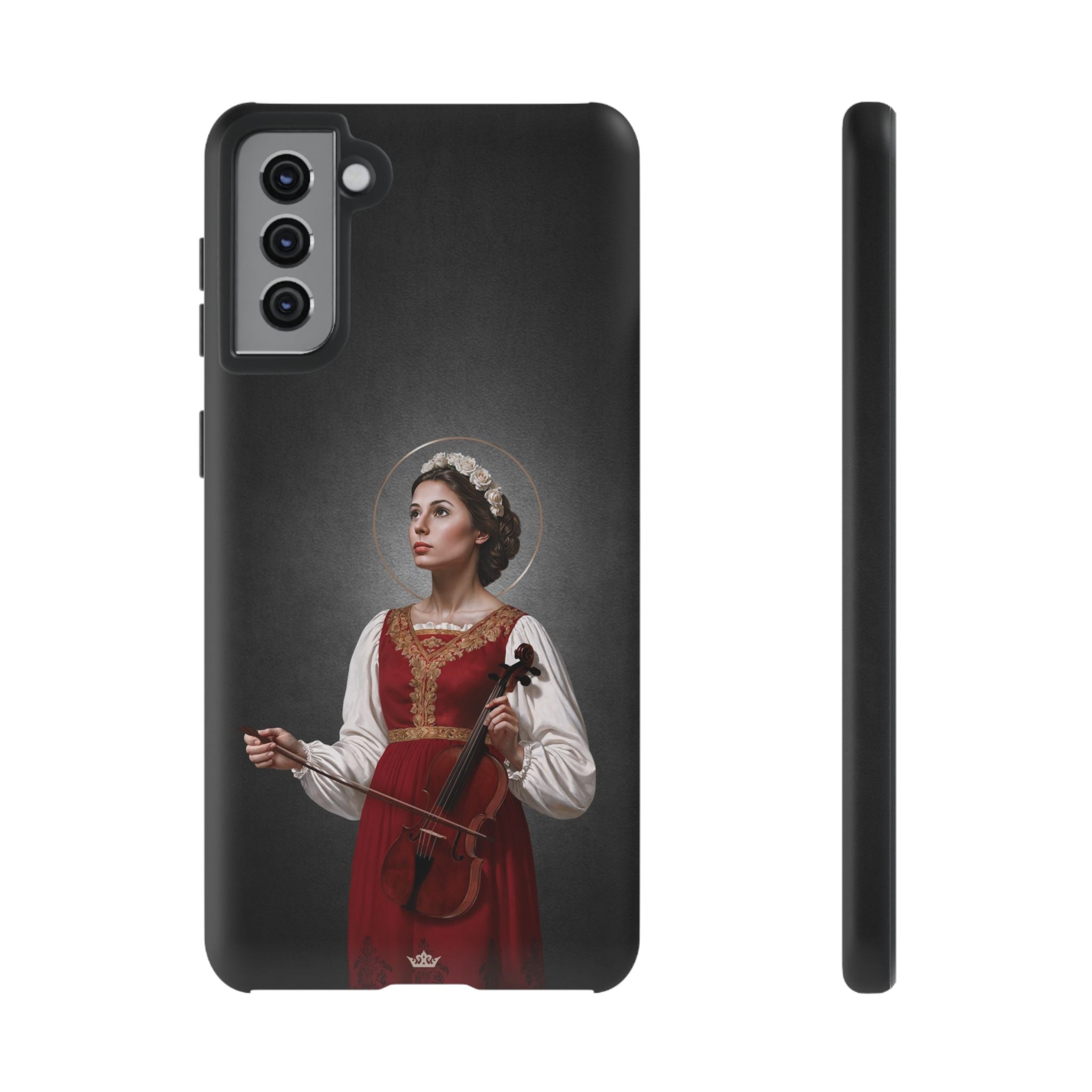 St. Cecilia Hard Phone Case (Dark)