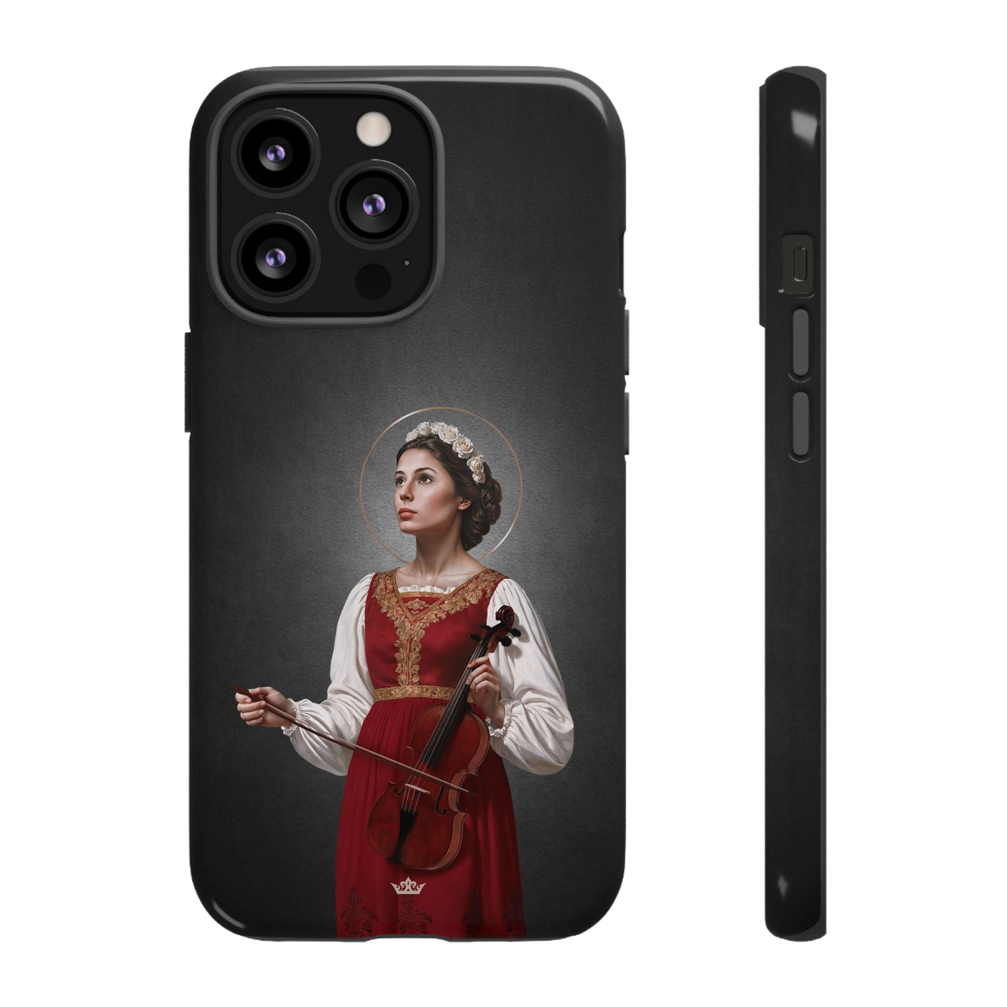 St. Cecilia Hard Phone Case (Dark)