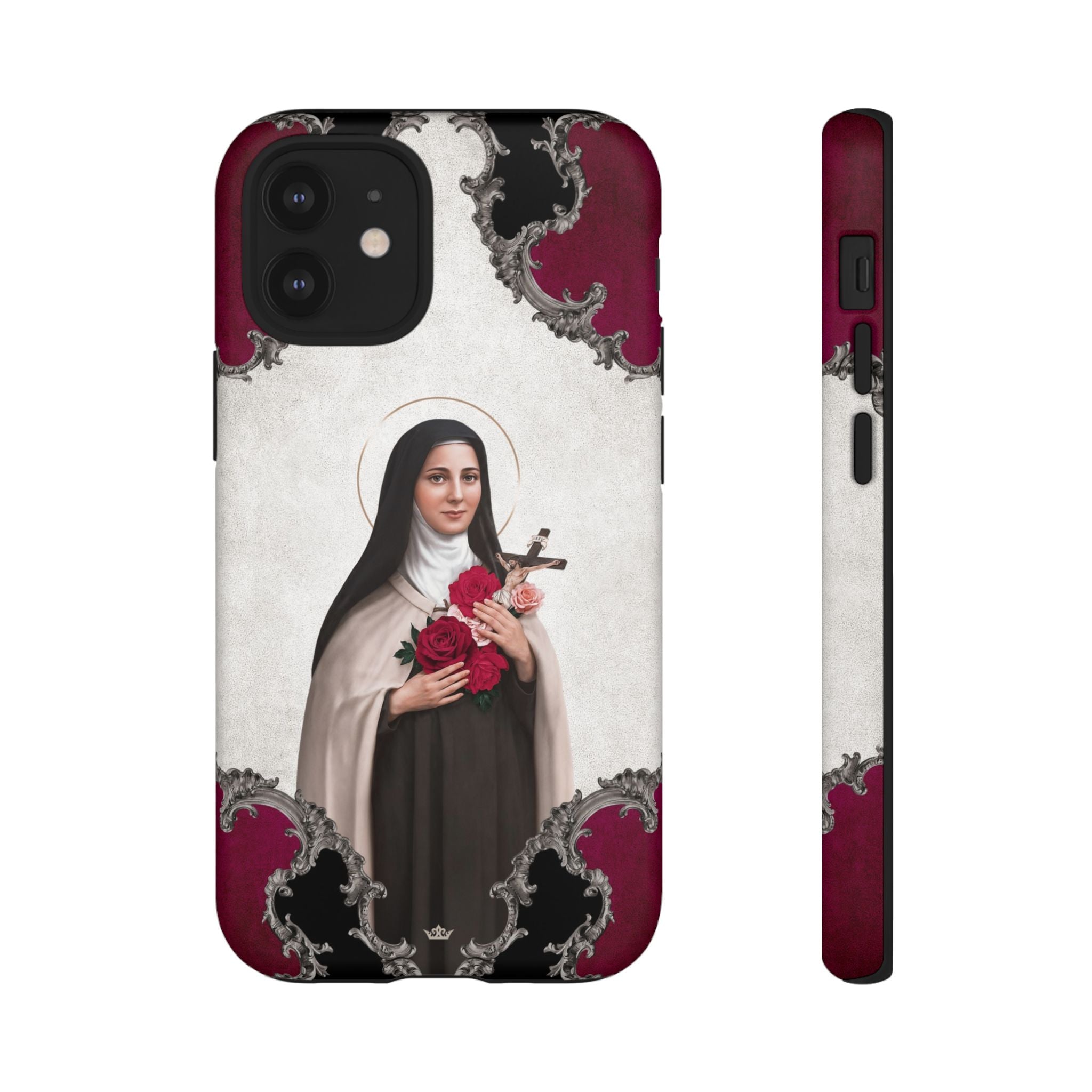 St. Therese of Lisieux Hard Phone Case (Baroque)