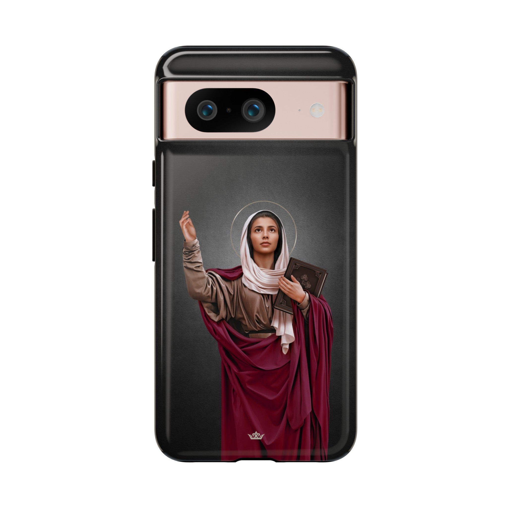 St. Monica Hard Phone Case (Dark)