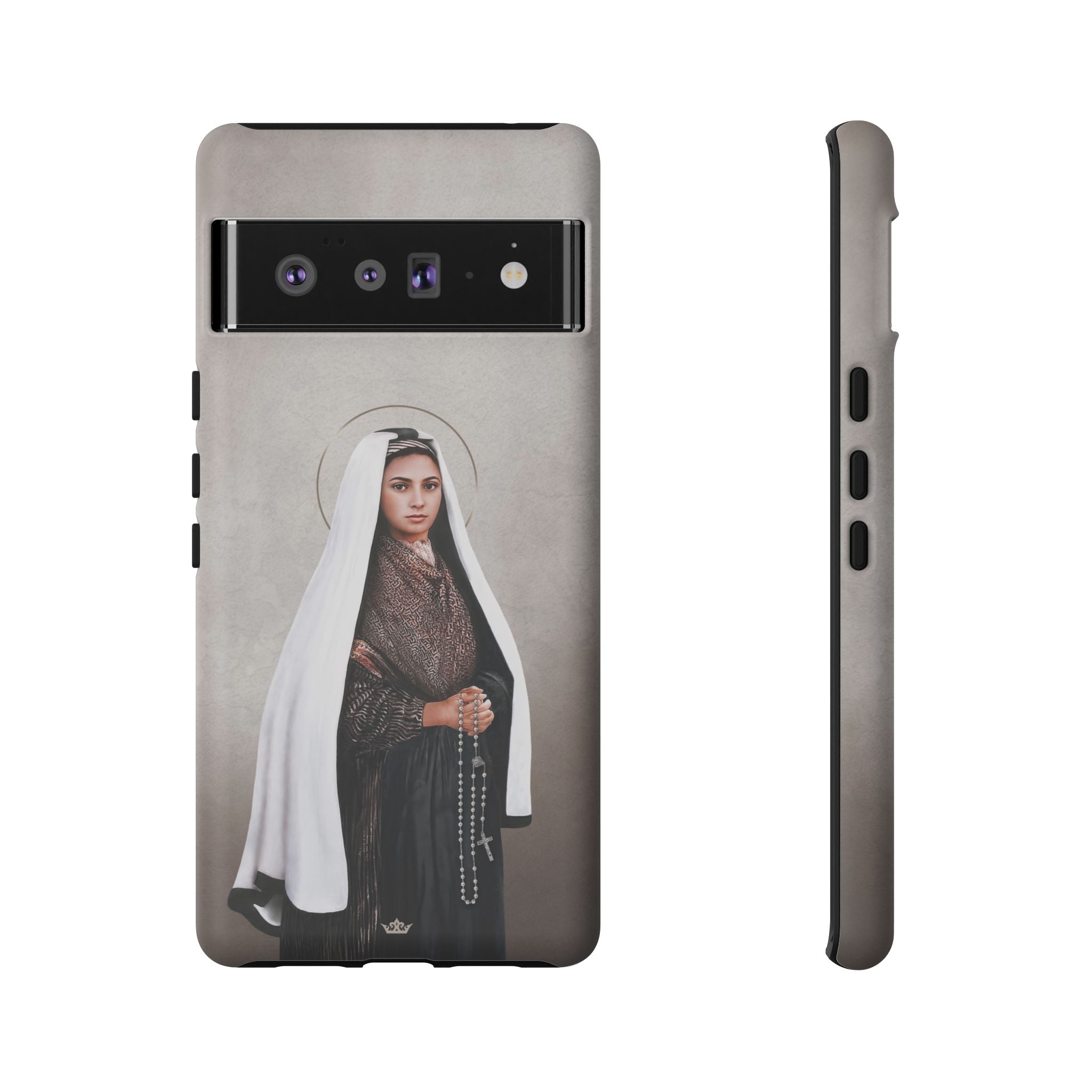 St. Bernadette Hard Phone Case (Light)