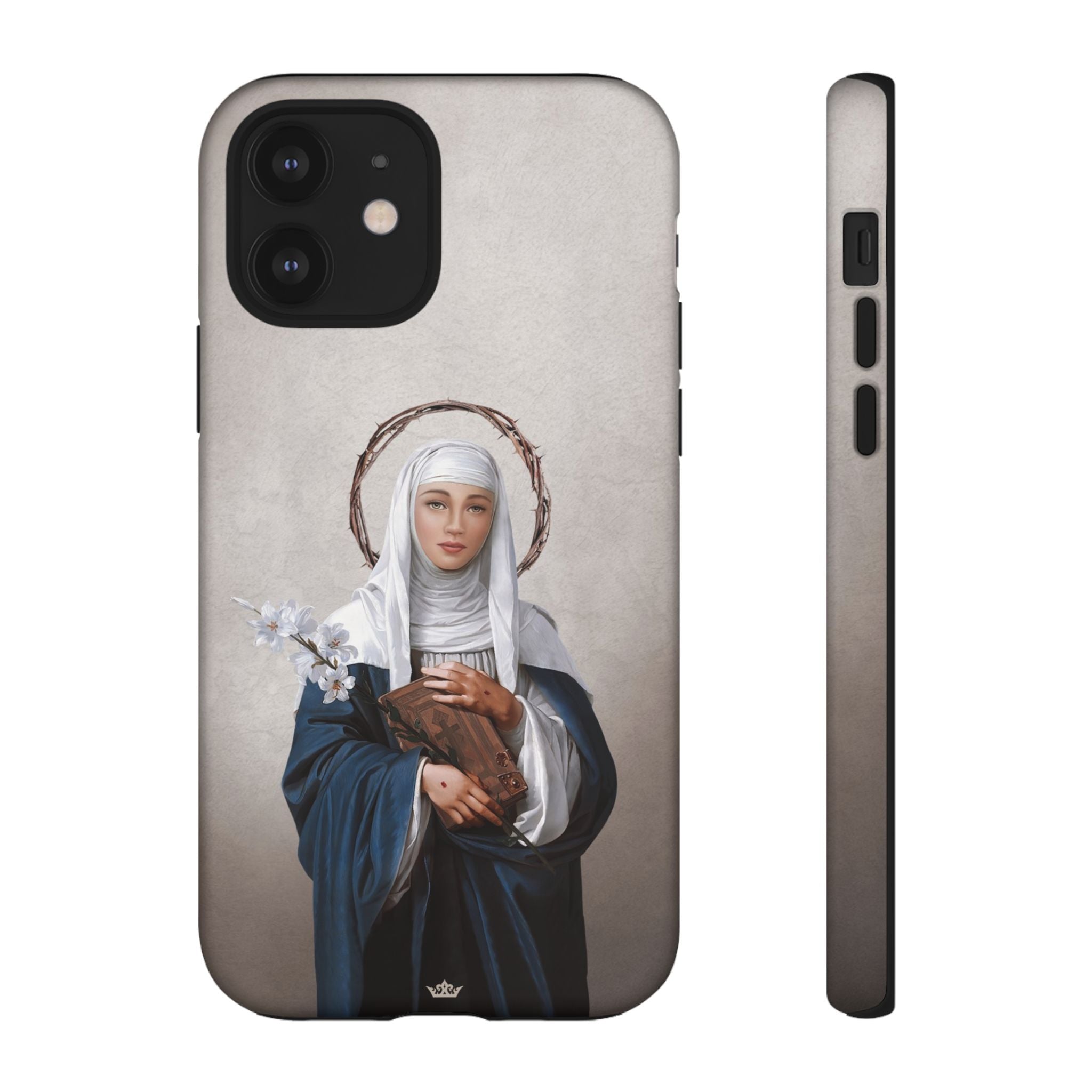 St. Catherine of Siena Hard Phone Case (Light)