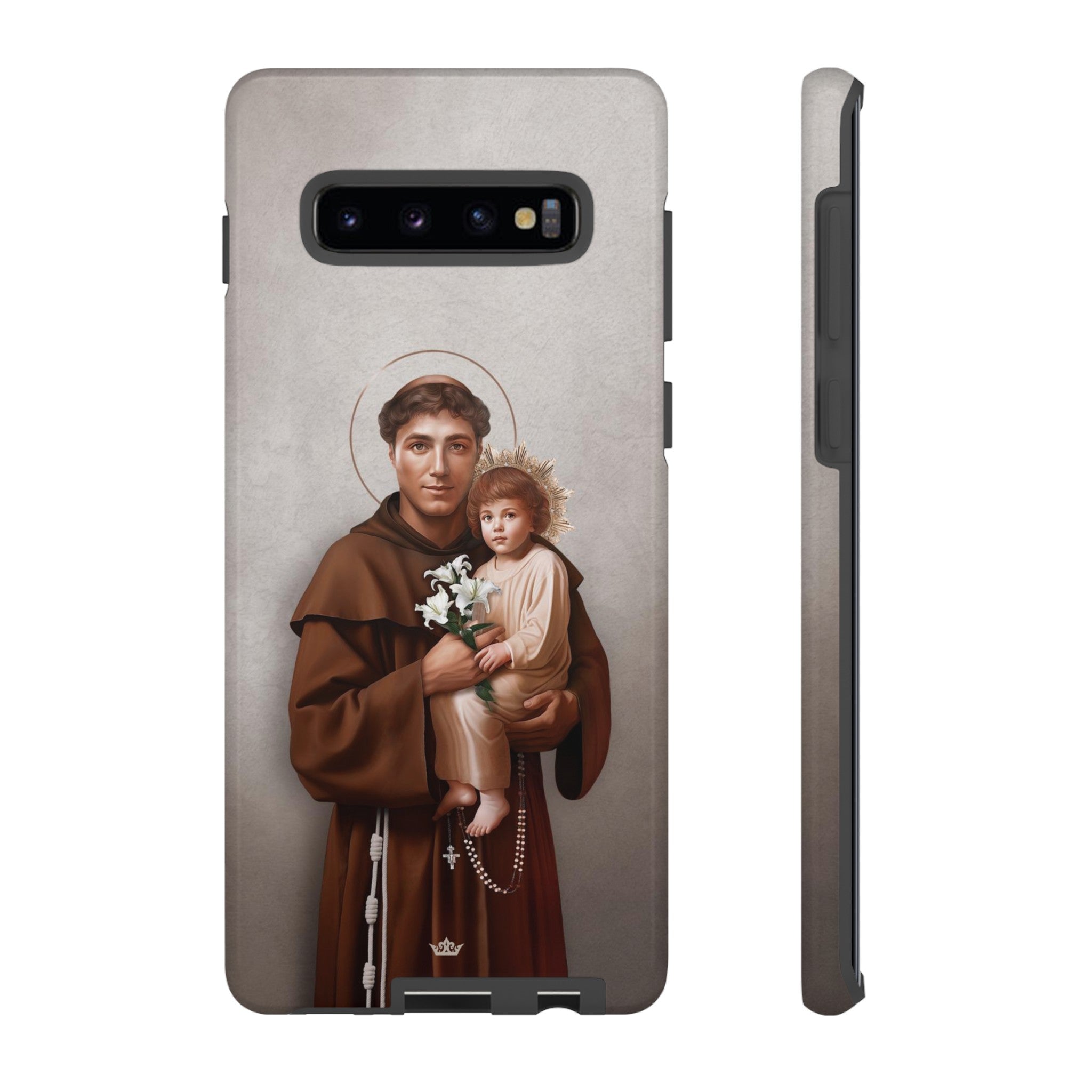 St. Anthony of Padua Hard Phone Case (Light)